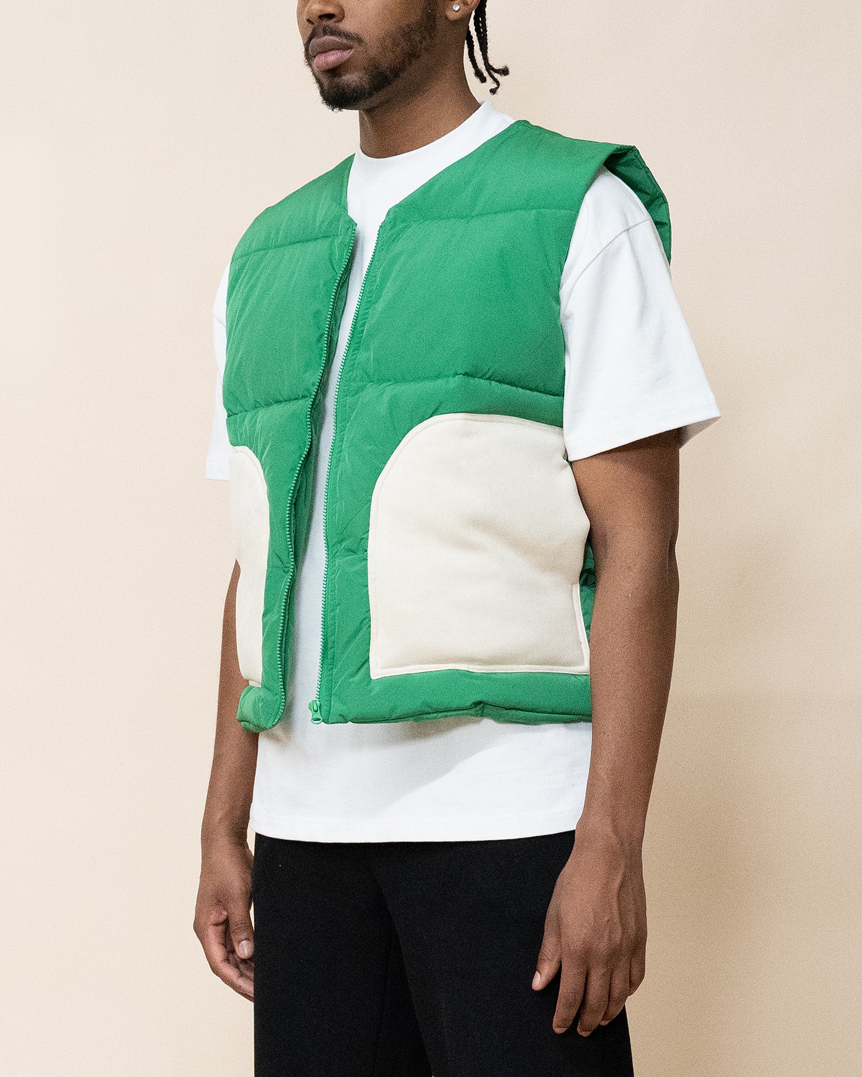 EPTM CONTRAST PUFFER-GREEN