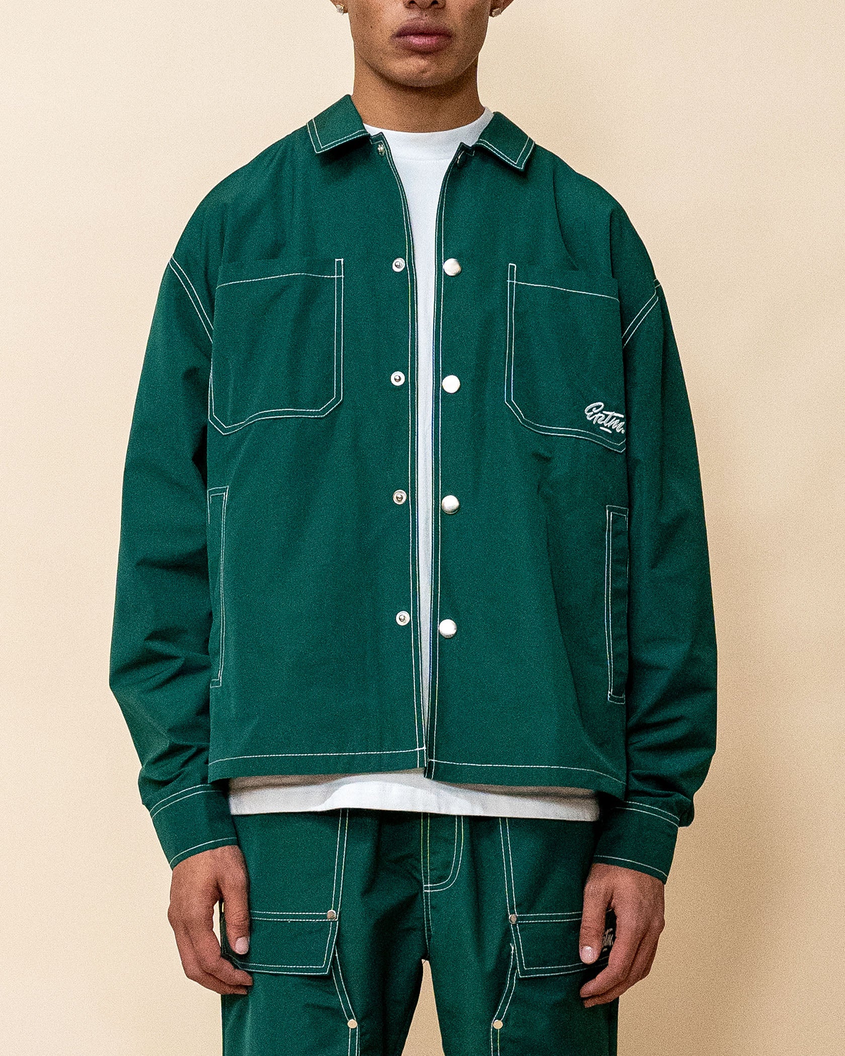 EPTM PACIFIC L/S SHIRT - HUNTER GREEN