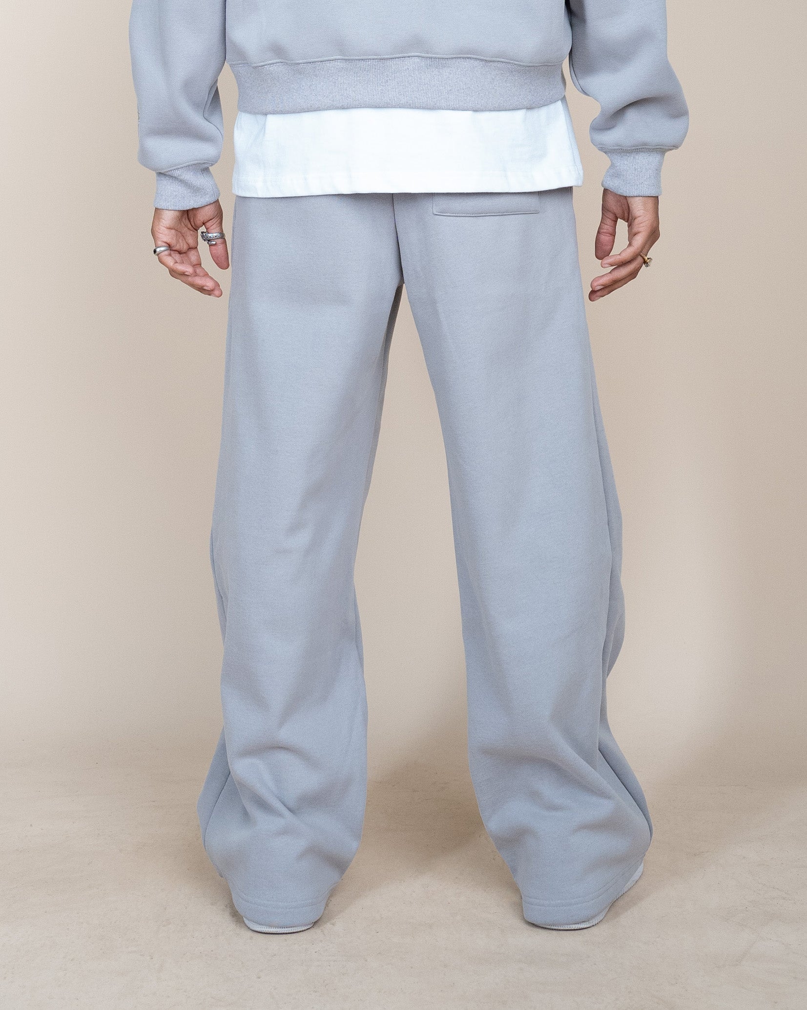 EPTM PERFECT BAGGY FLEECE PANTS - GREY