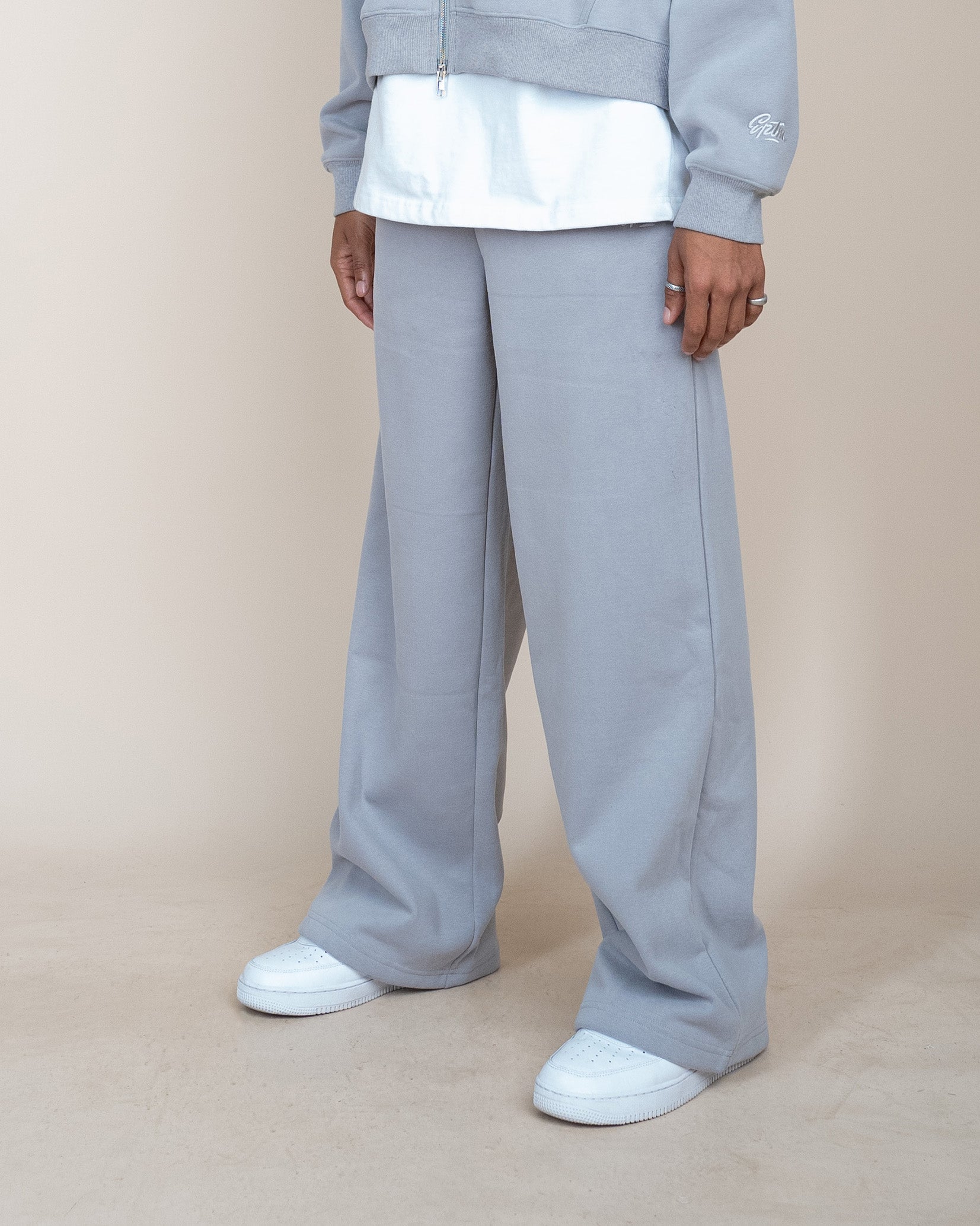 EPTM PERFECT BAGGY FLEECE PANTS - GREY