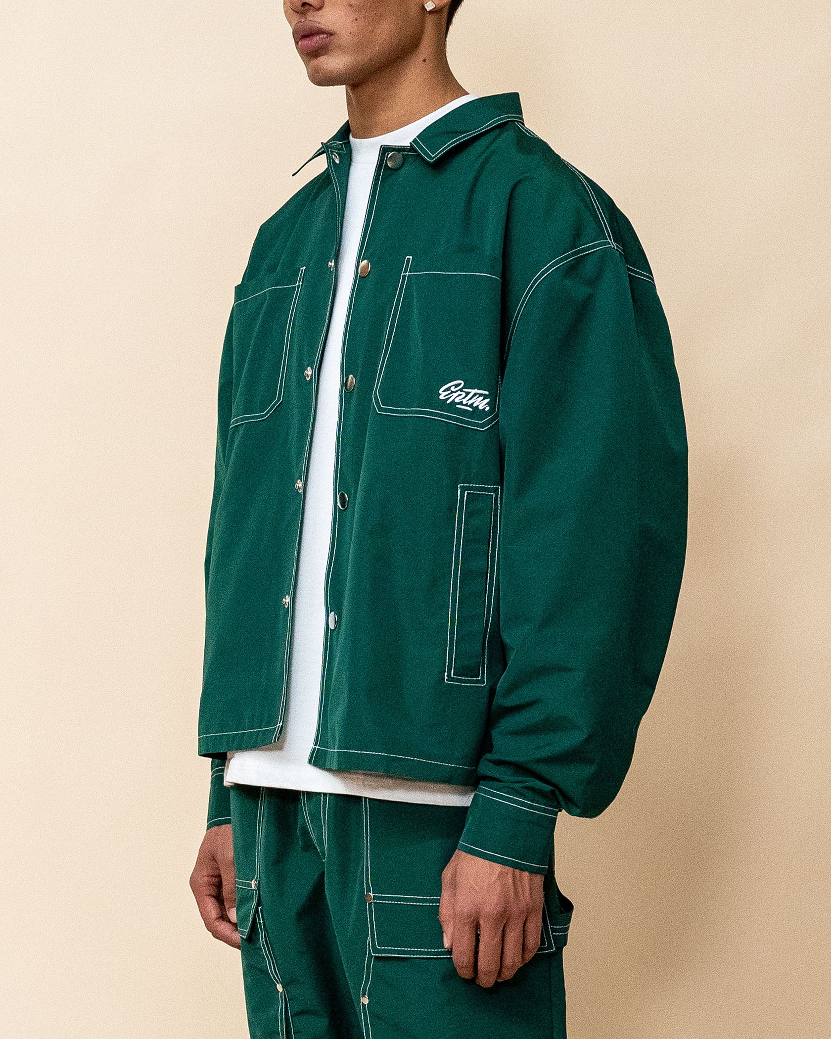 EPTM PACIFIC L/S SHIRT - HUNTER GREEN