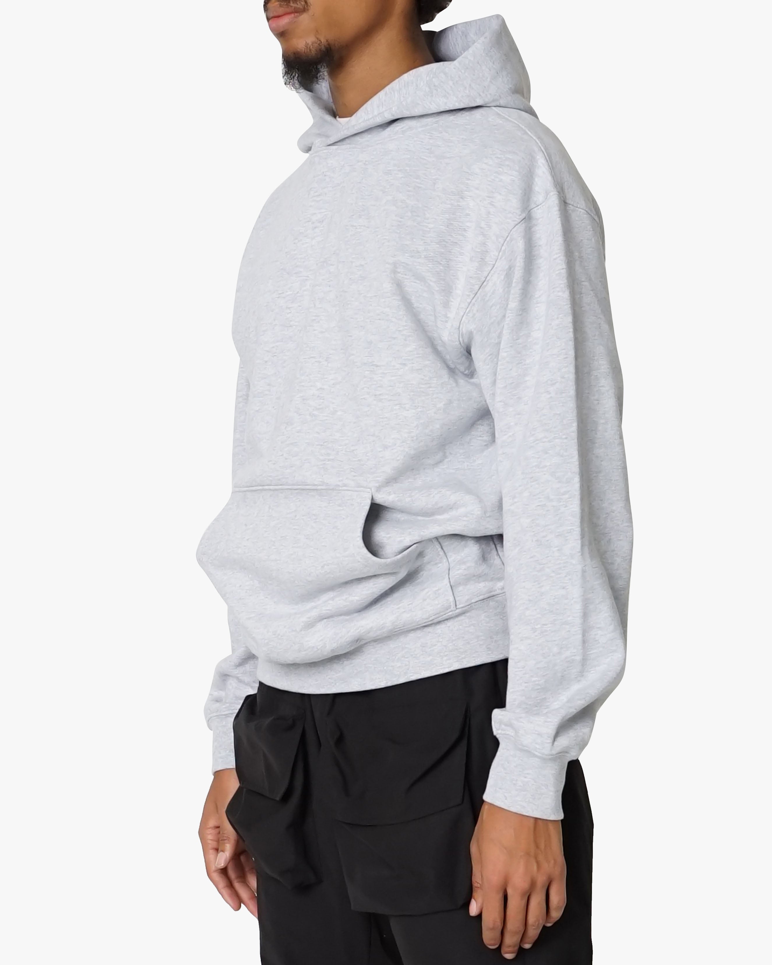 Boxy best sale grey hoodie