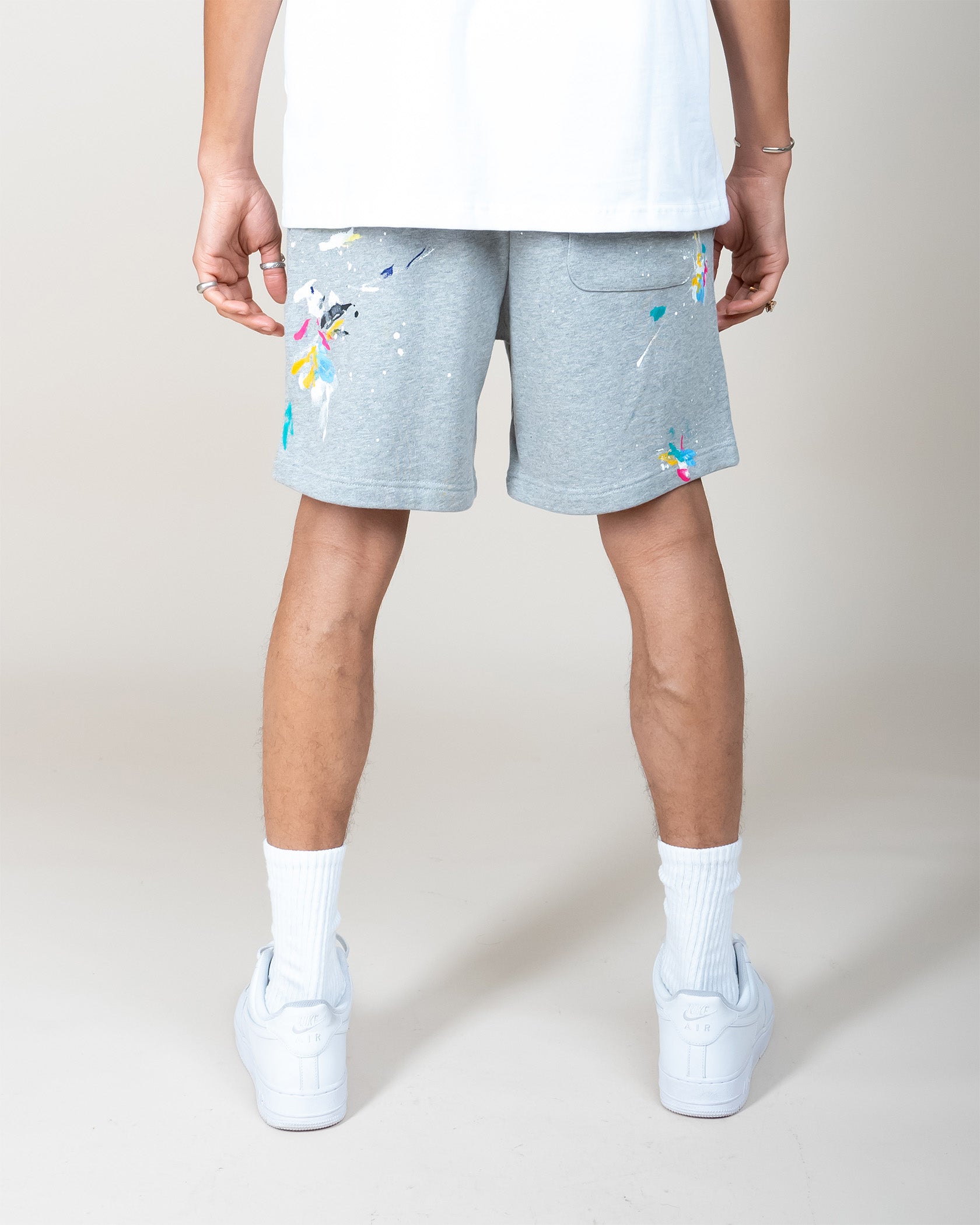 EPTM SHOWROOM SHORTS-HEATHER GREY