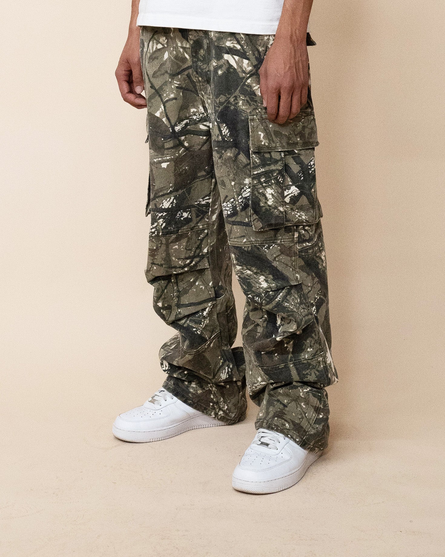 BAGGY CAMO CARGO - HUNTER CAMO