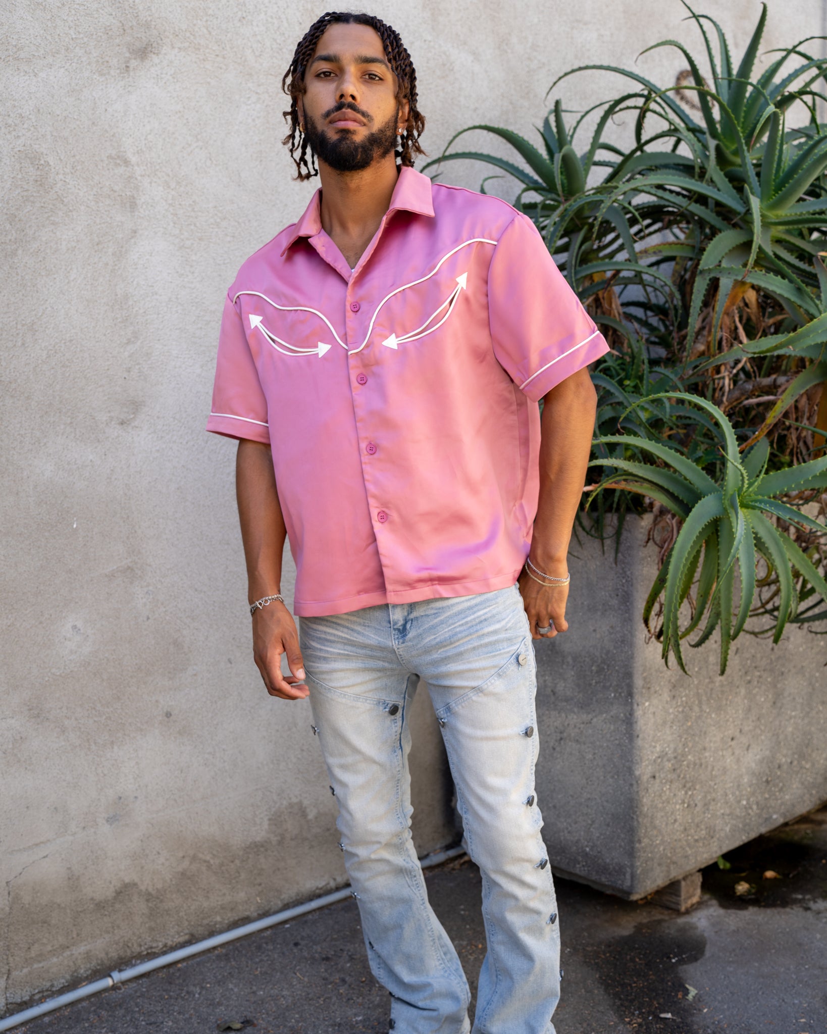 EPTM WESTERN SHIRT - PINK