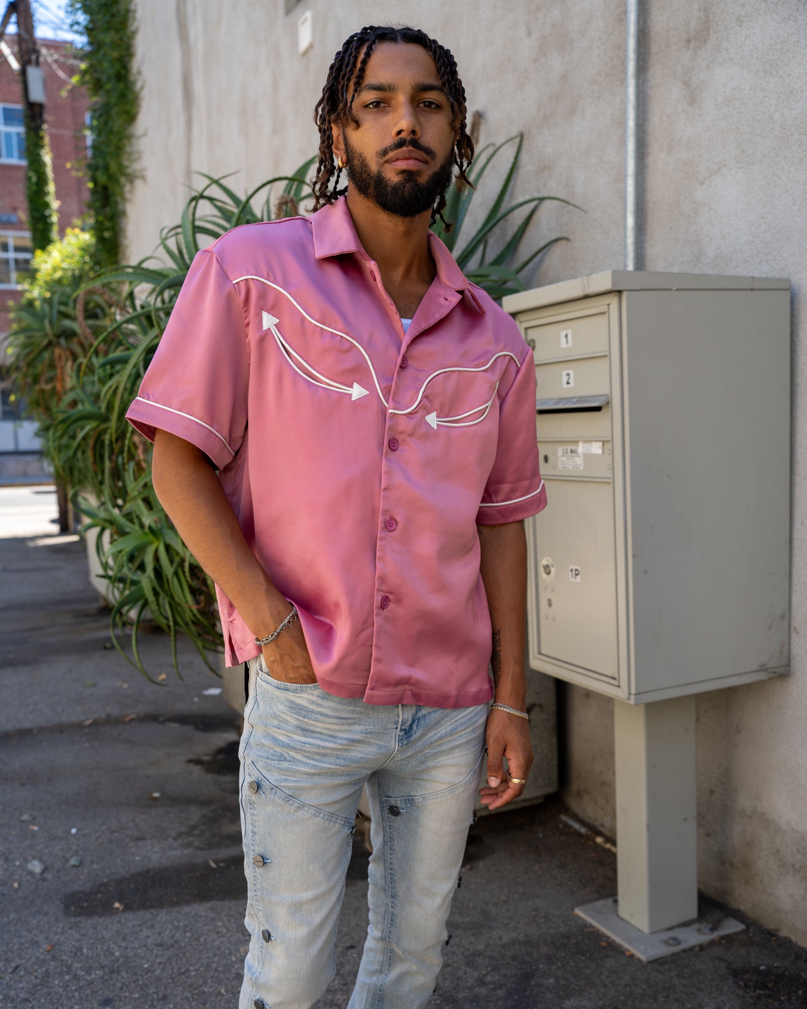 EPTM WESTERN SHIRT - PINK