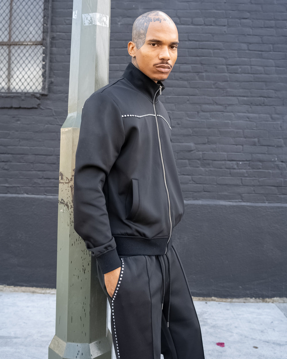 EPTM MARTINE TRACK JACKET - BLACK