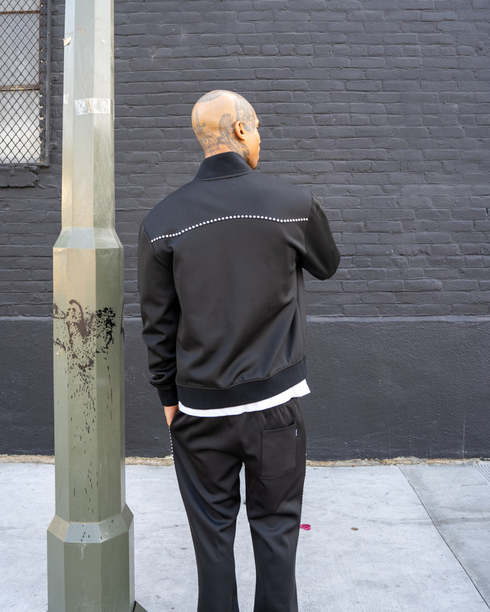 EPTM MARTINE TRACK PANTS - BLACK