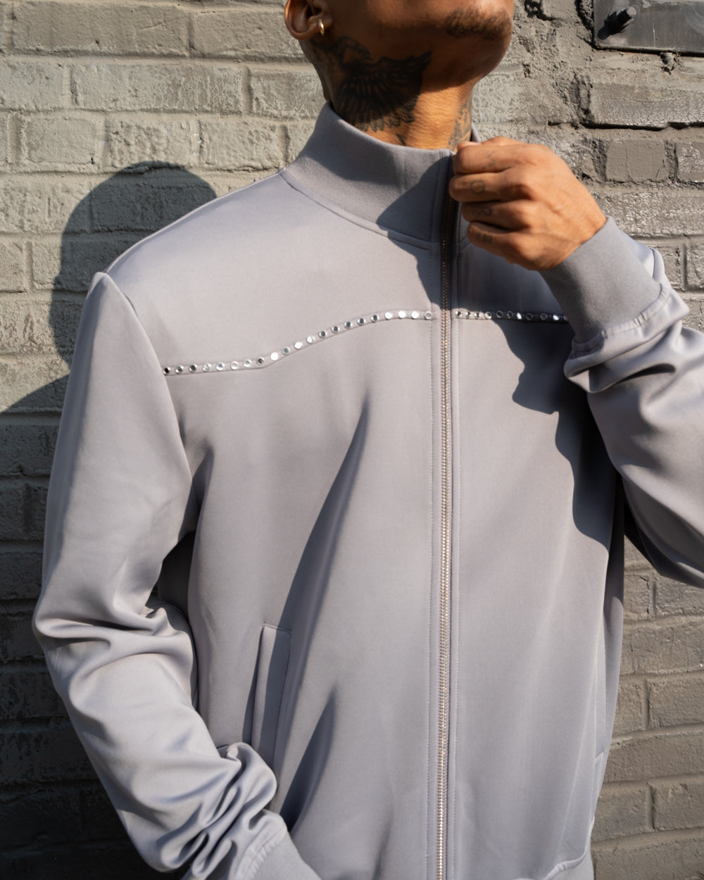 EPTM MARTINE TRACK JACKET - GREY