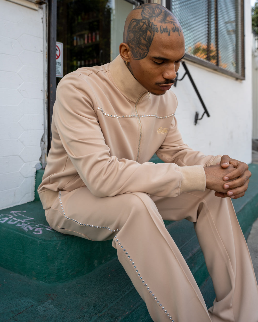 EPTM MARTINE TRACK JACKET - TAN