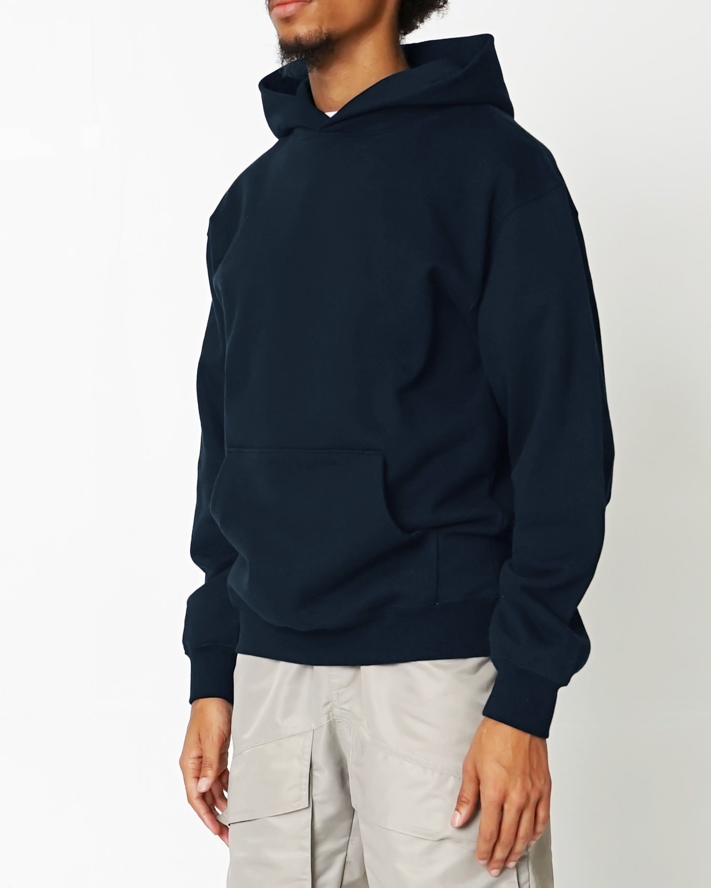 EPTM PERFECT BOXY HOODIE-NAVY