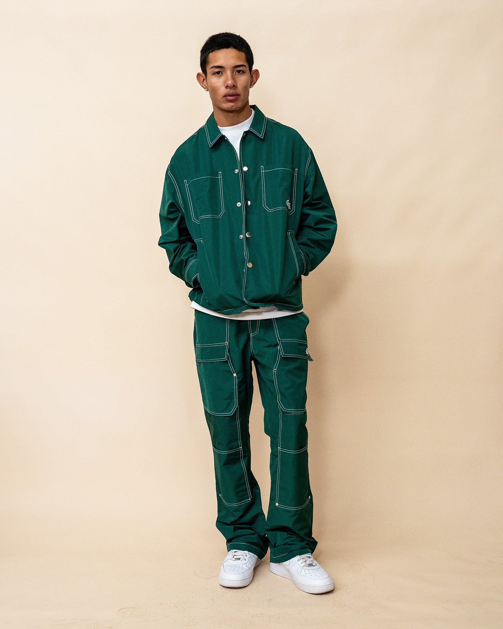 EPTM PACIFIC L/S SHIRT - HUNTER GREEN