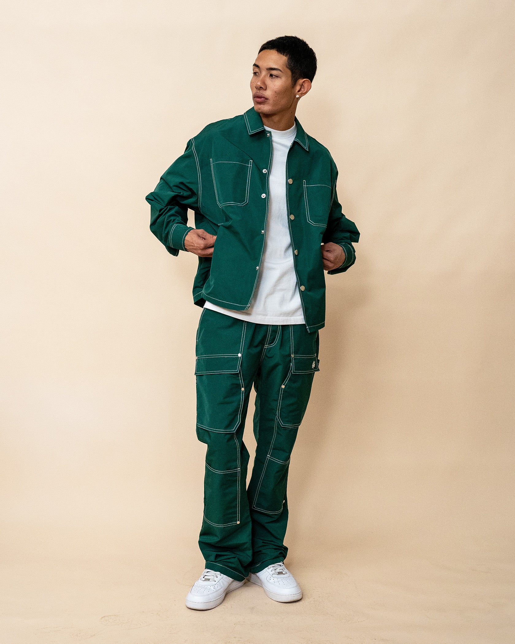 EPTM PACIFIC L/S SHIRT - HUNTER GREEN