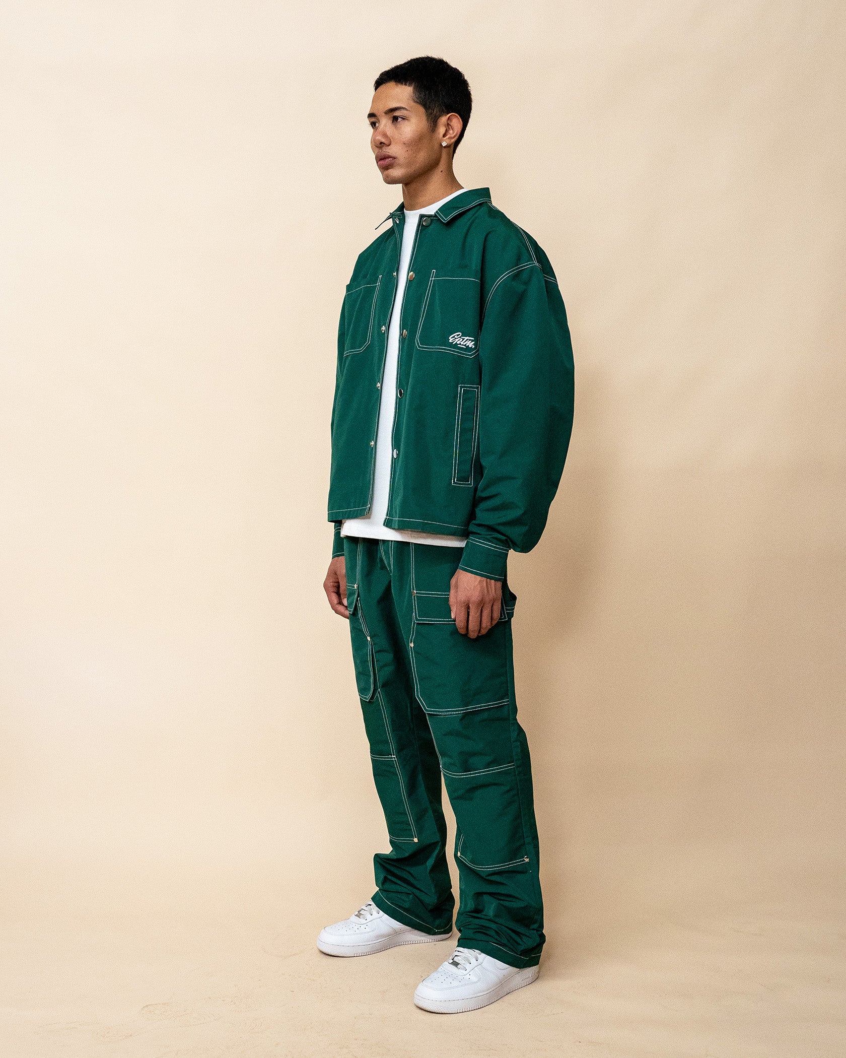 EPTM PACIFIC L/S SHIRT - HUNTER GREEN