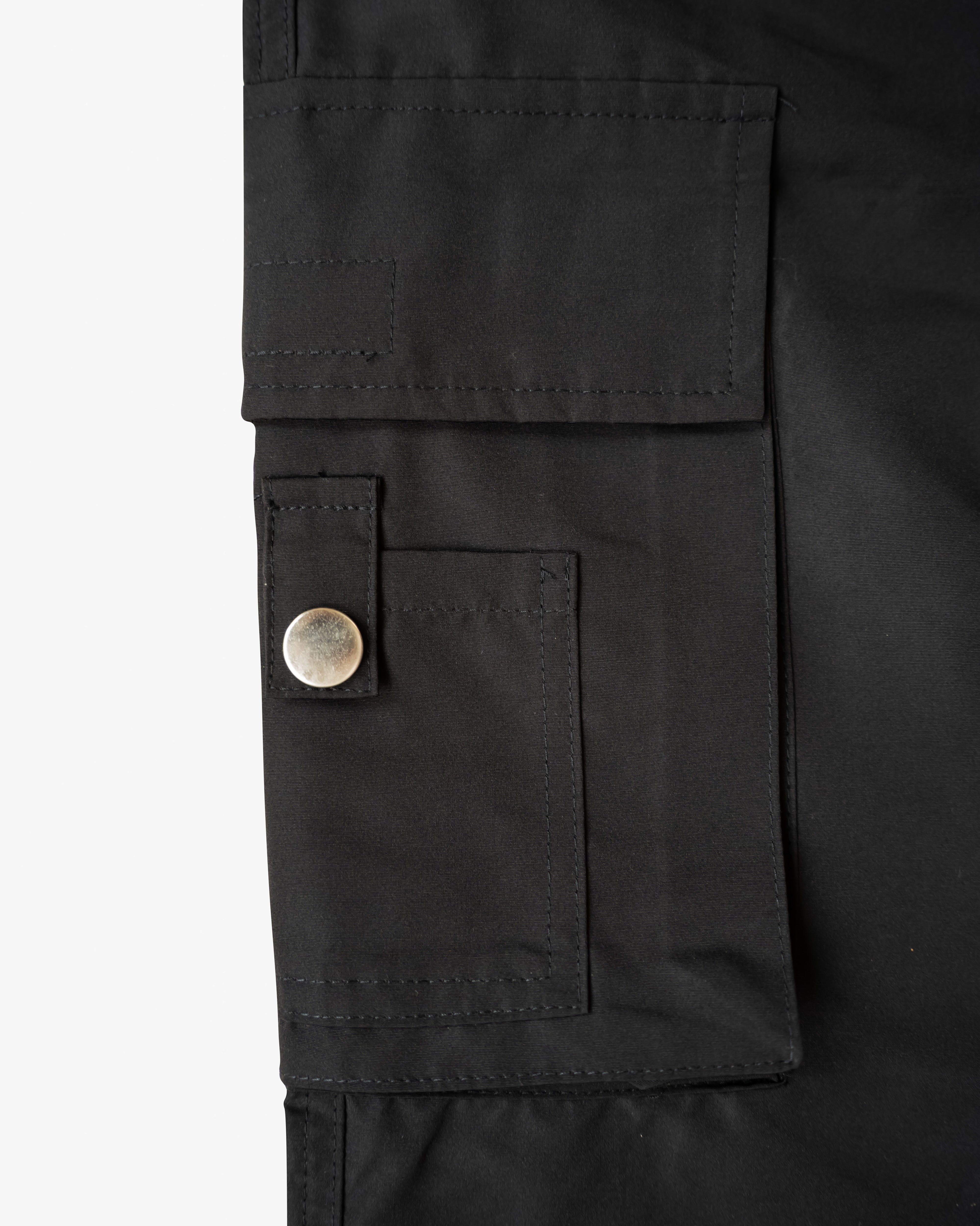 EPTM PARACHUTE CARGO PANTS - BLACK