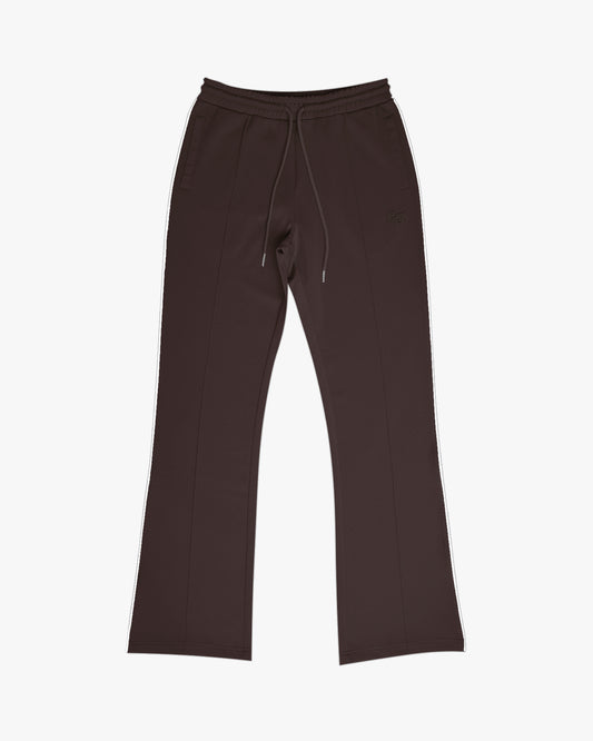 EPTM PERFECT PIPING TRACK PANTS-BROWN