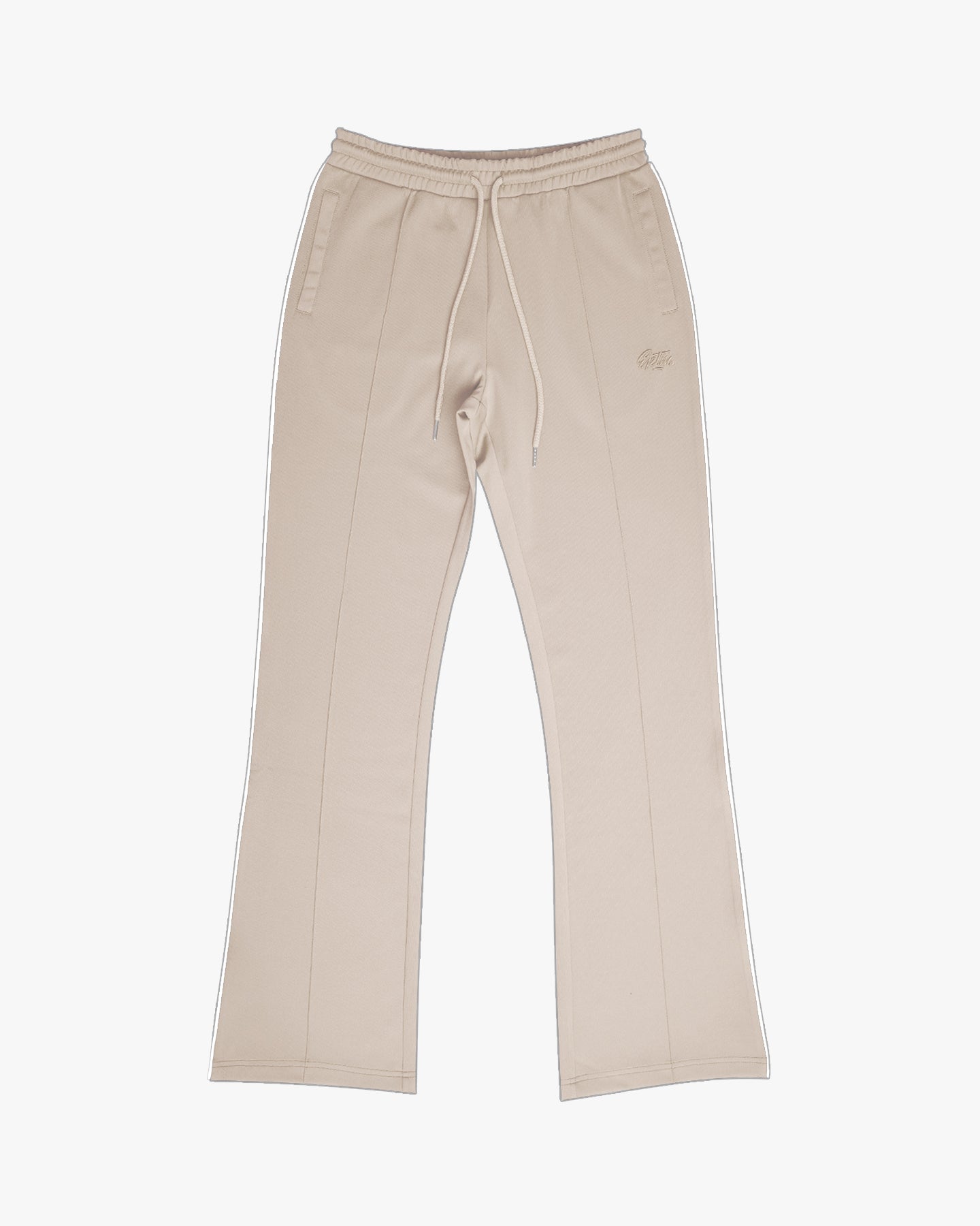 PERFECT PIPING TRACK PANTS - KHAKI