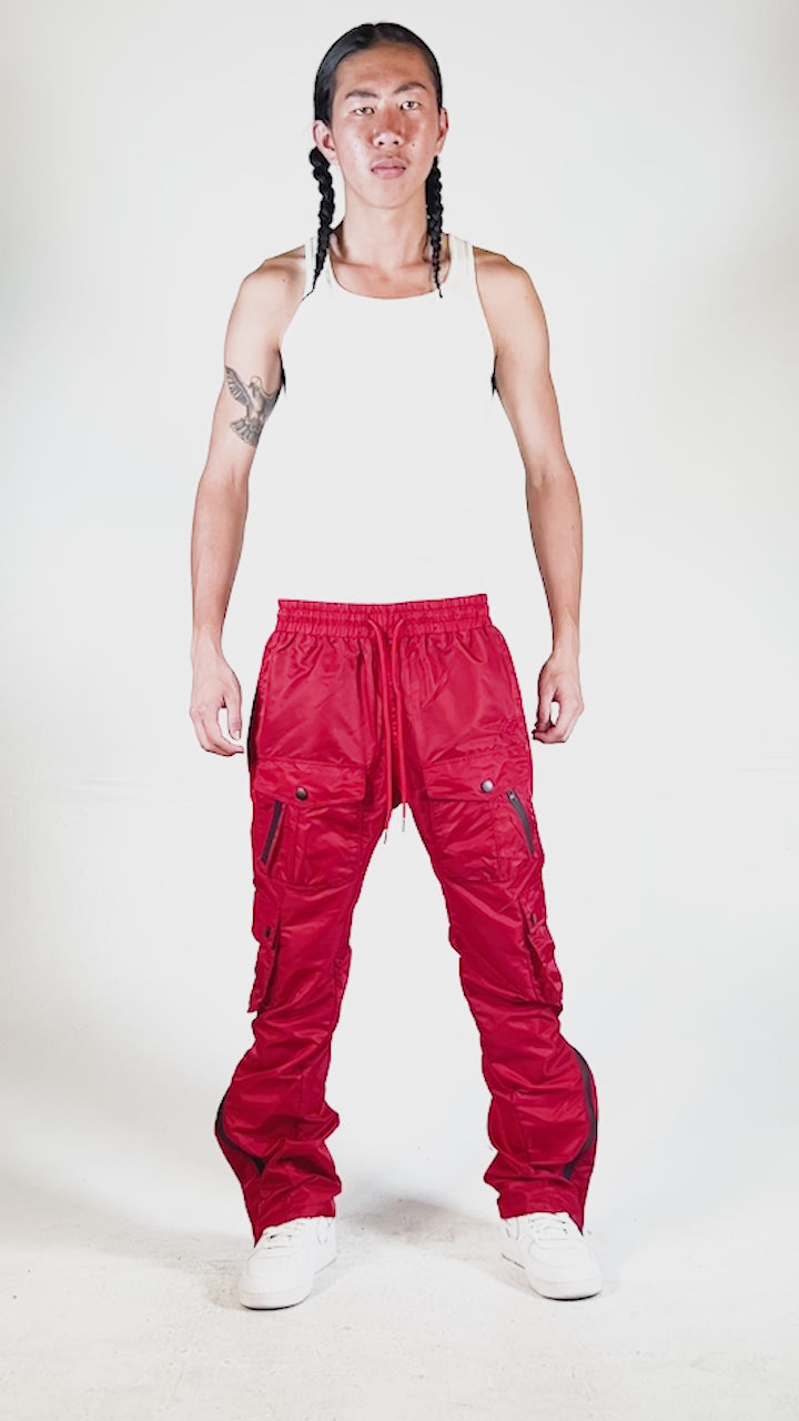 EPTM DOUBLE CARGO PANTS-RED – EPTM.