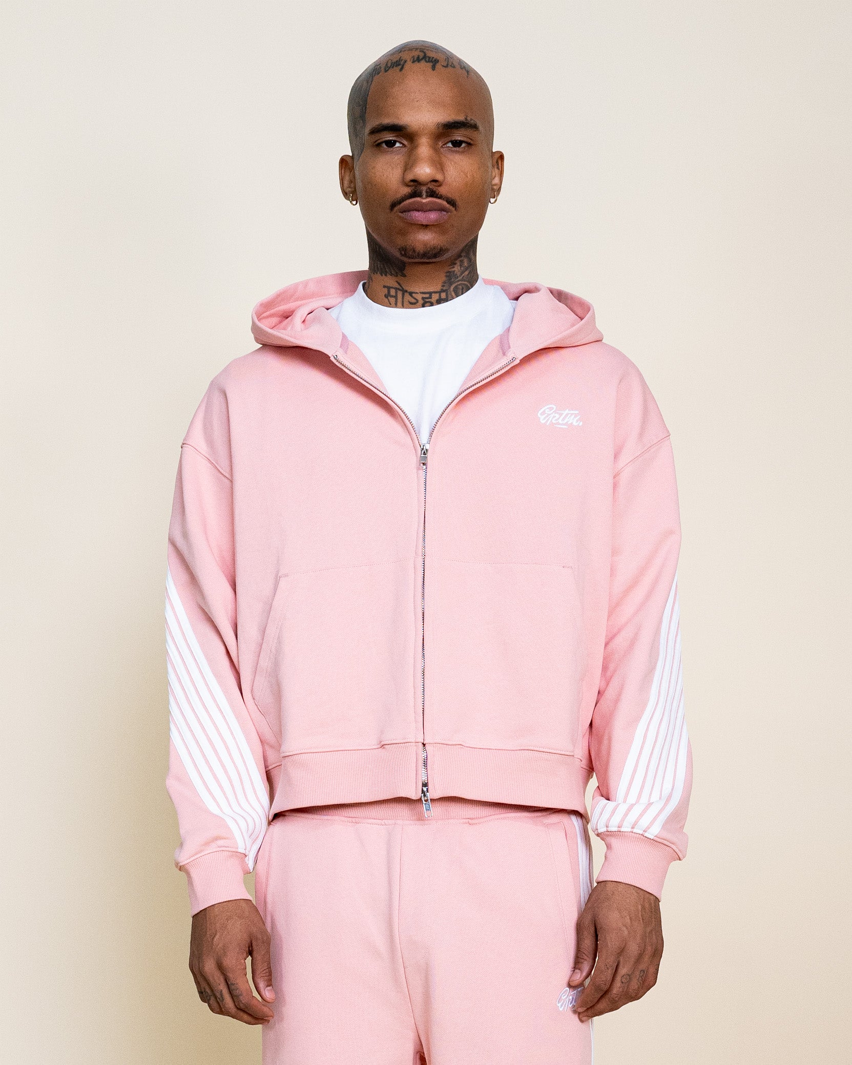 EPTM HIGHLAND ZIP UP HOODIE - PINK