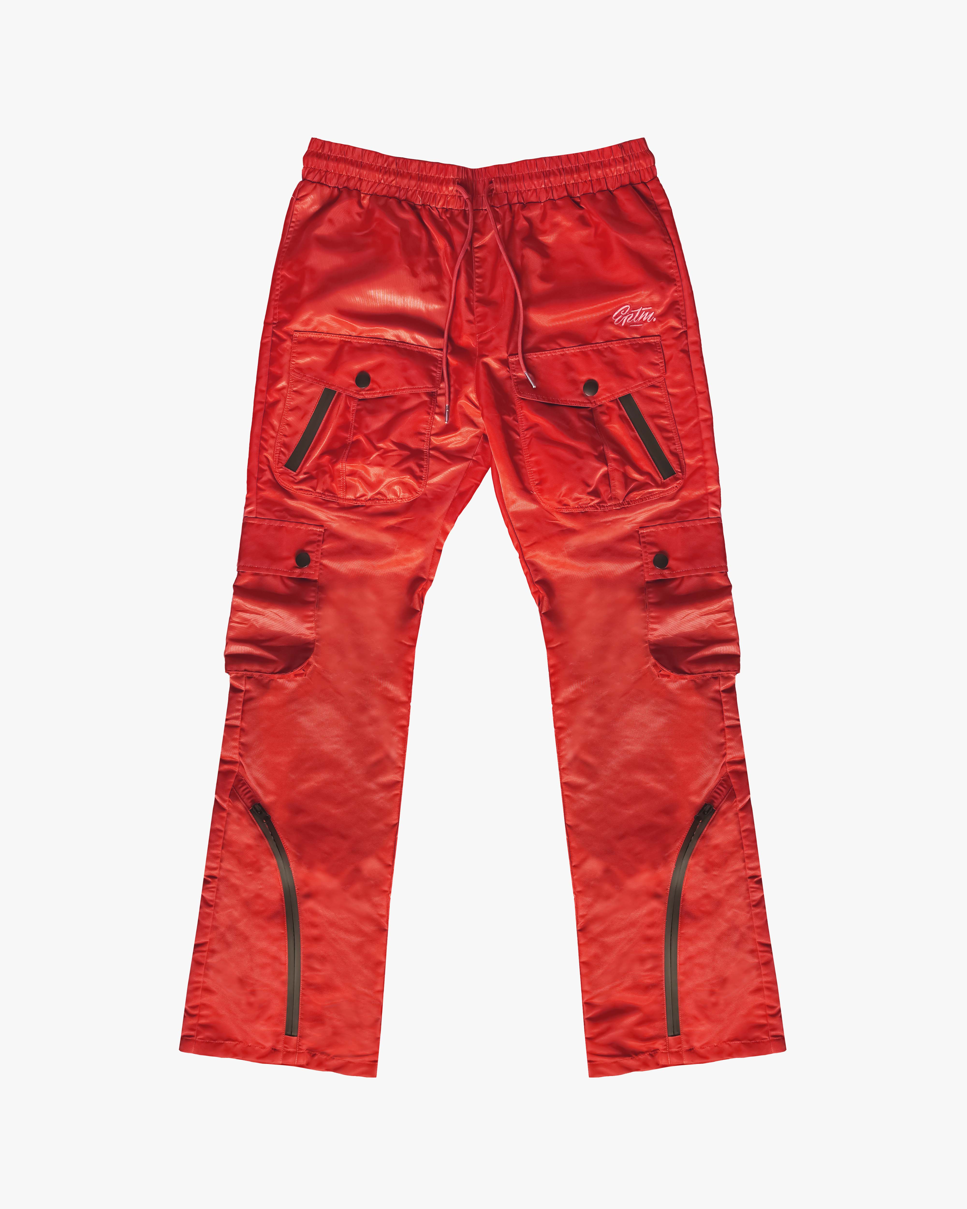 EPTM DOUBLE CARGO PANTS-RED