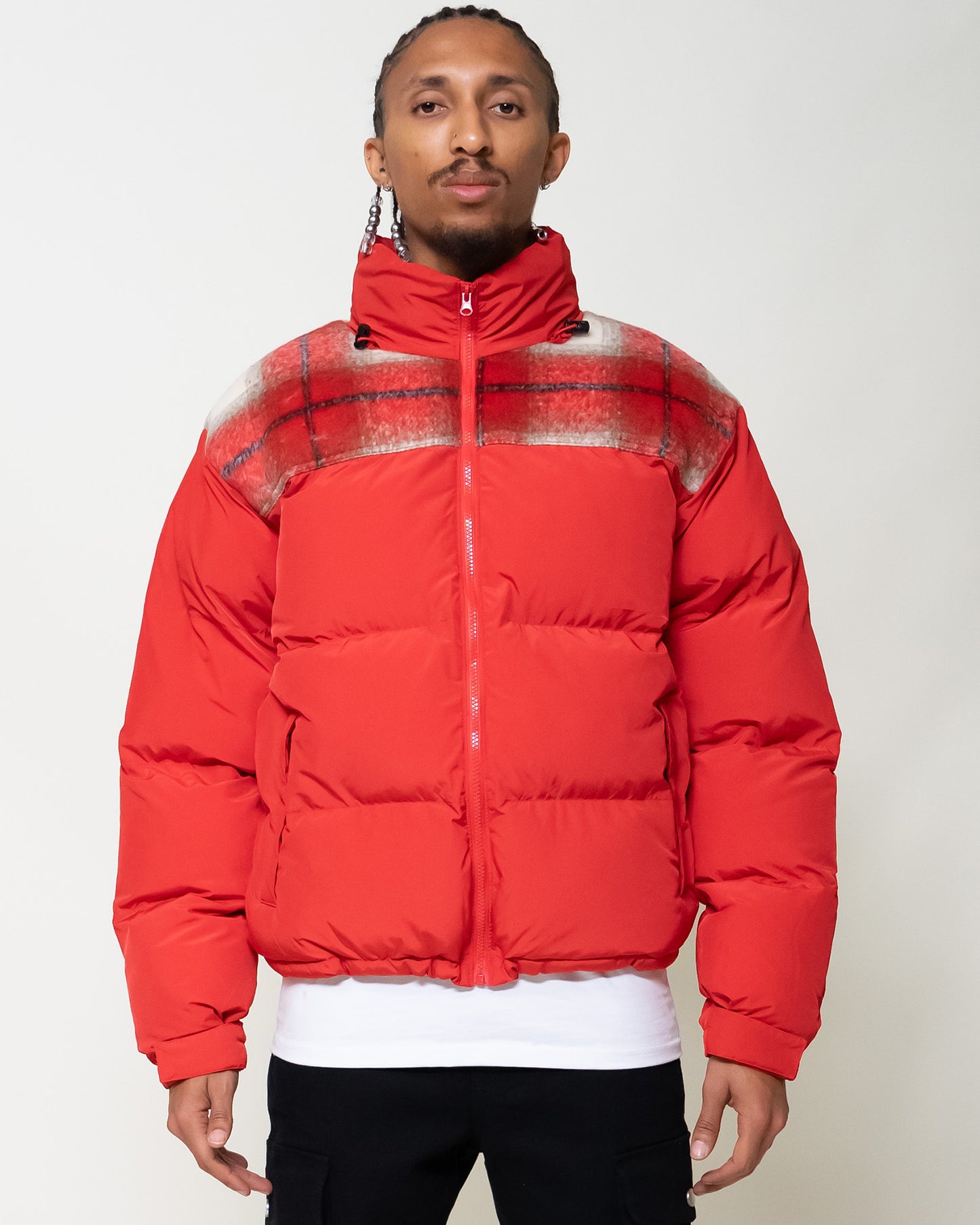 EPTM OXFORD PUFFER JACKET-RED