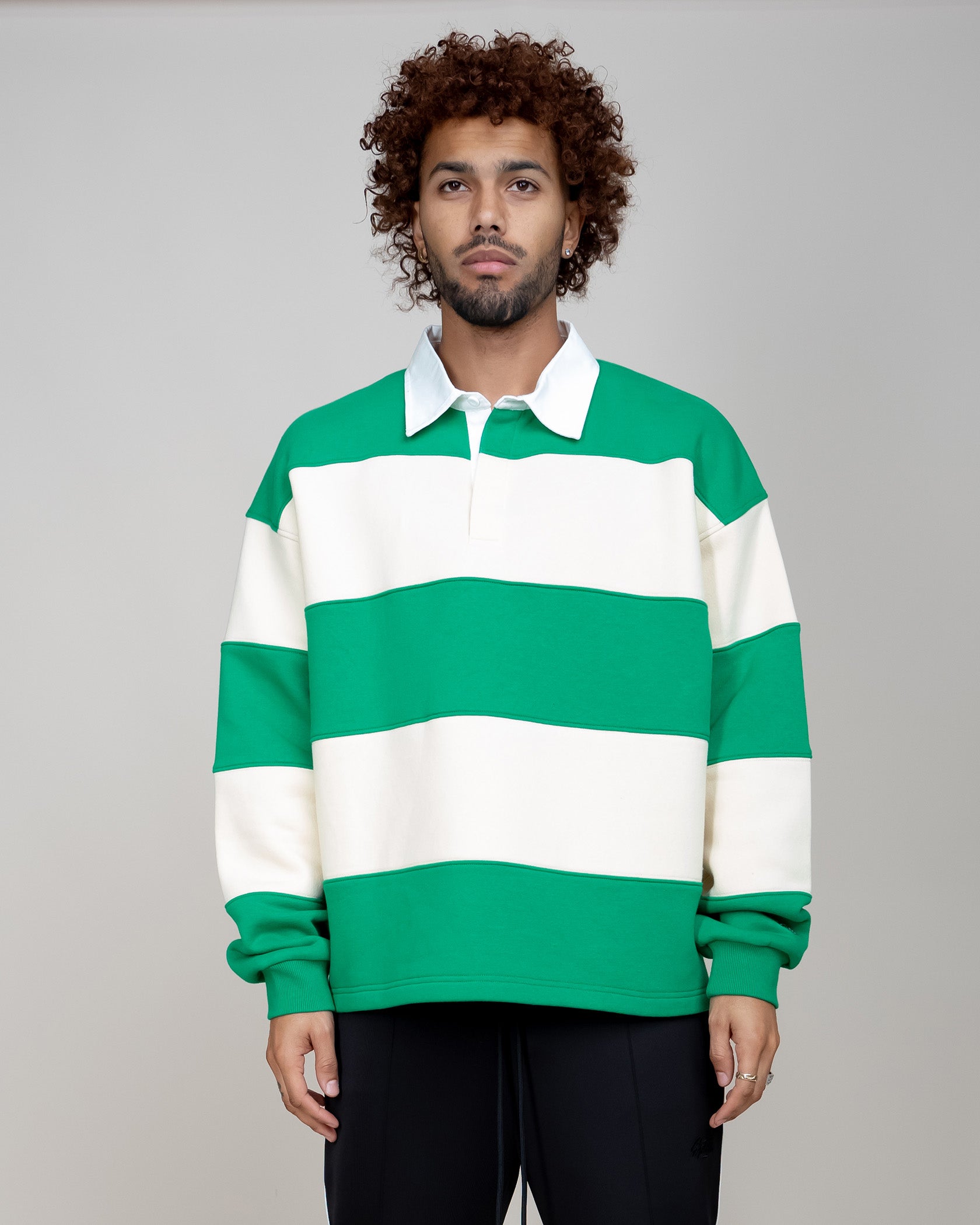 EPTM CLASSIC RUGBY PULLOVER-GREEN