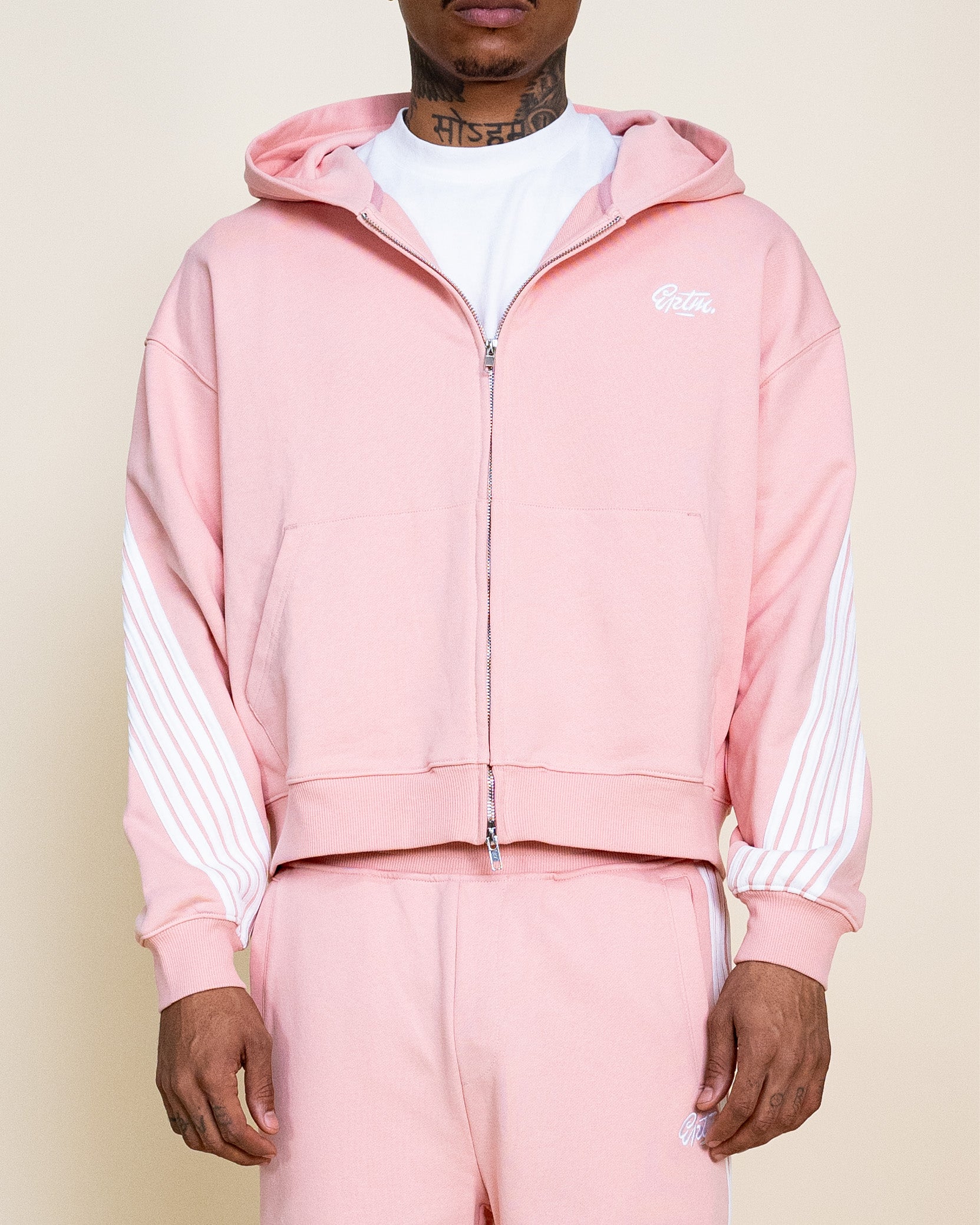 EPTM HIGHLAND ZIP UP HOODIE - PINK