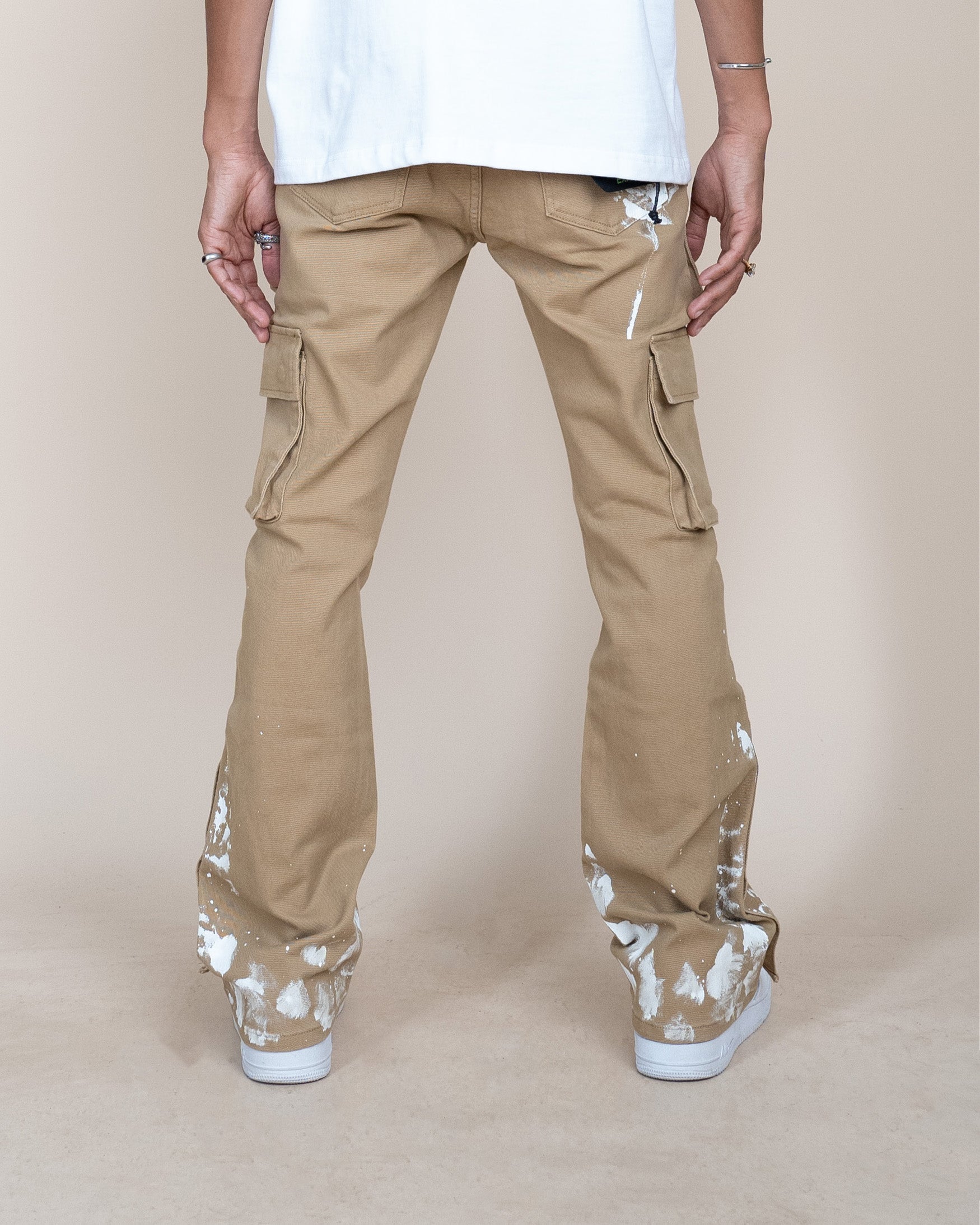 EPTM SNAP CARGO DENIM - KHAKI