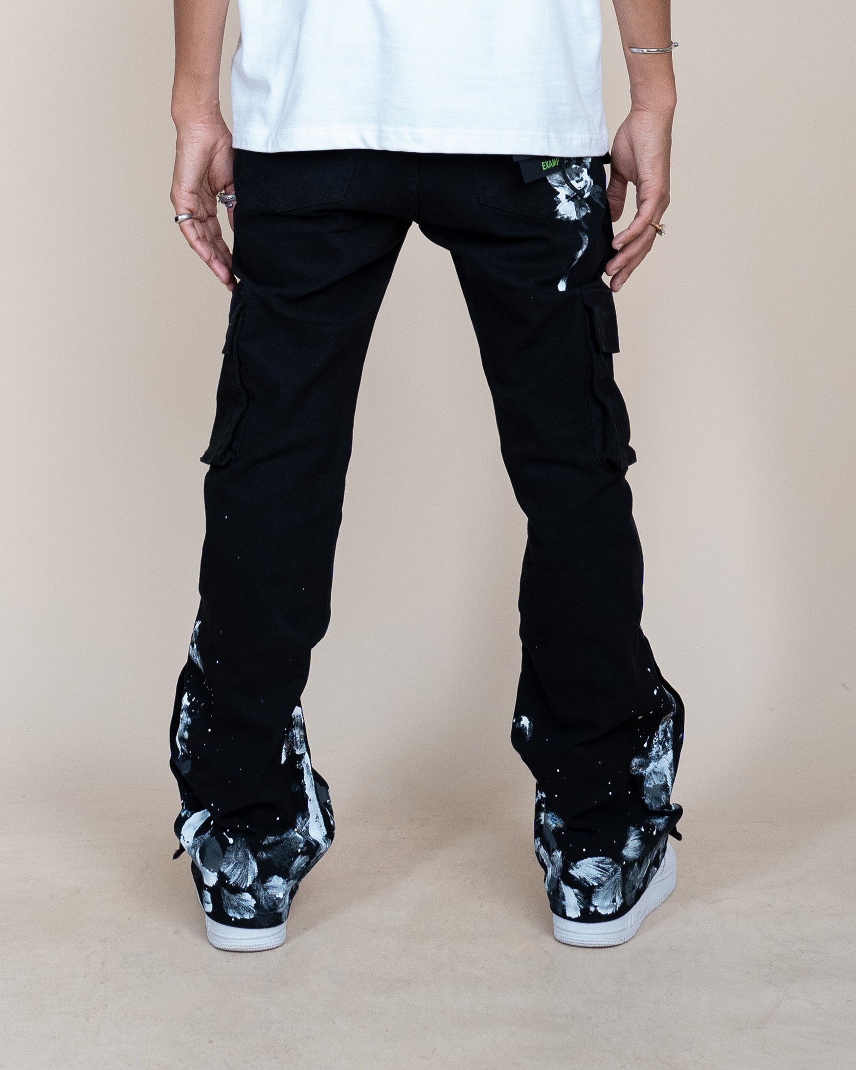 EPTM SNAP CARGO DENIM - BLACK