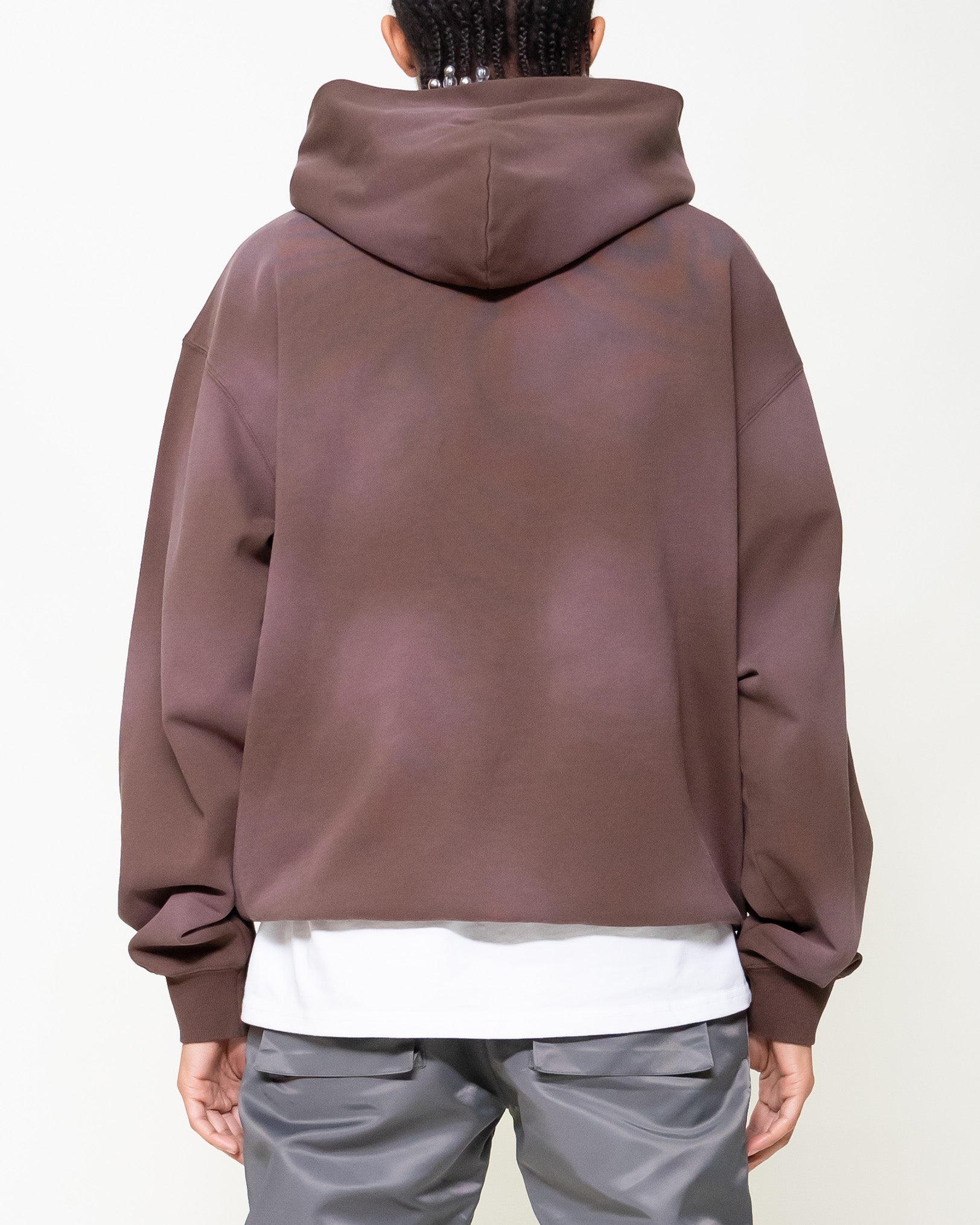 EPTM SUN FADED HOODIE-BROWN