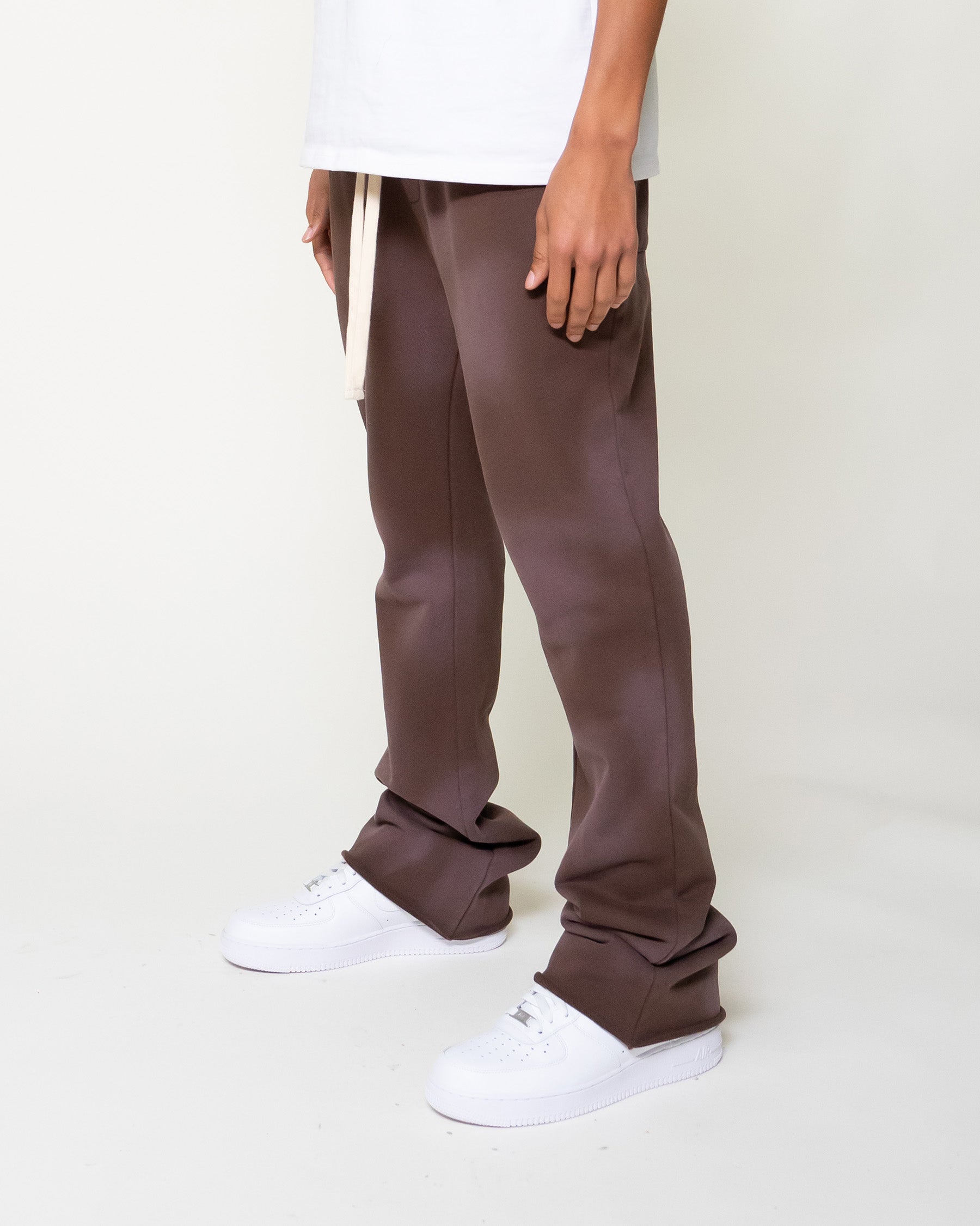 EPTM BIG N TALL SUN FADED SWEATPANTS-BROWN