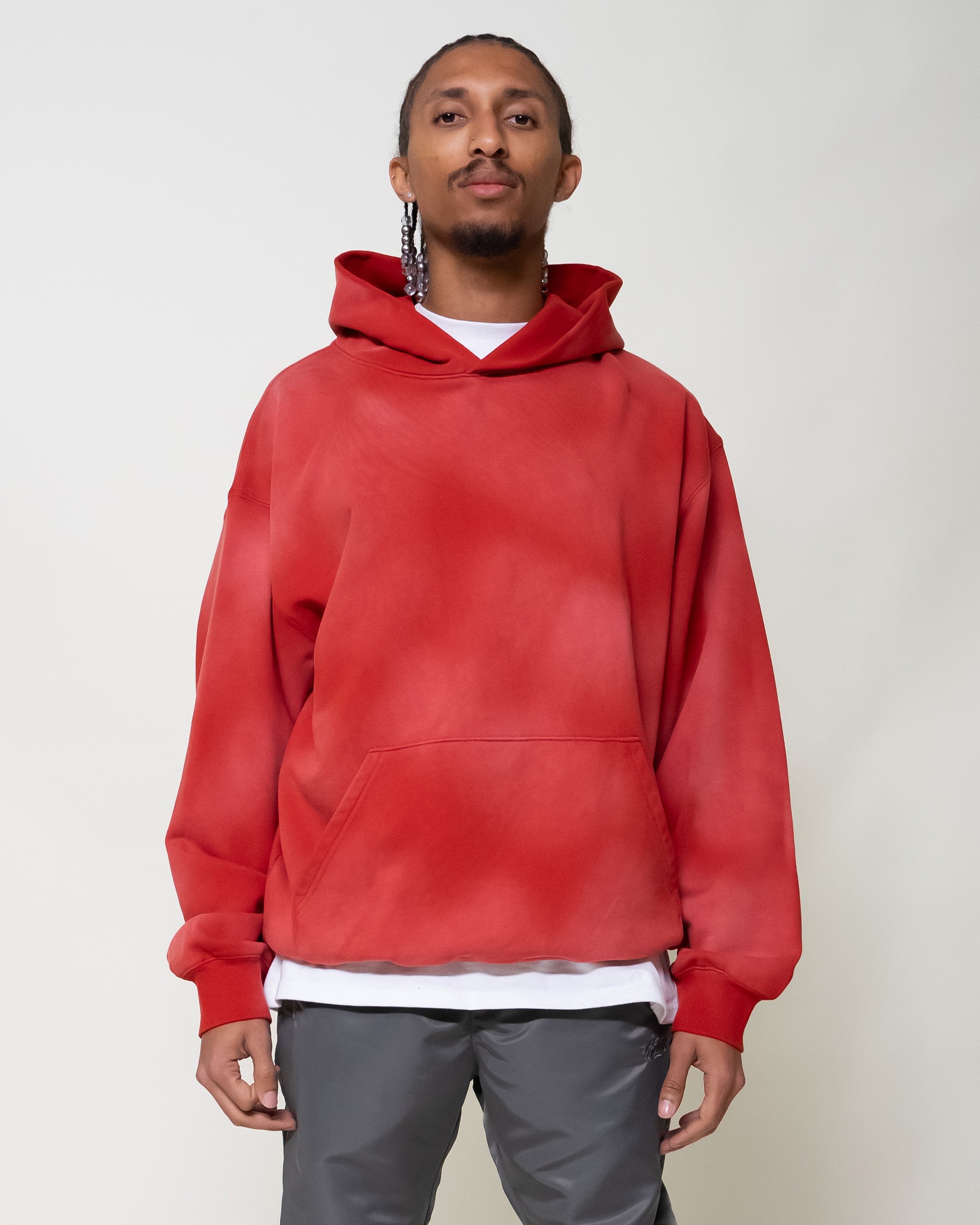 EPTM SUN FADED HOODIE-RED