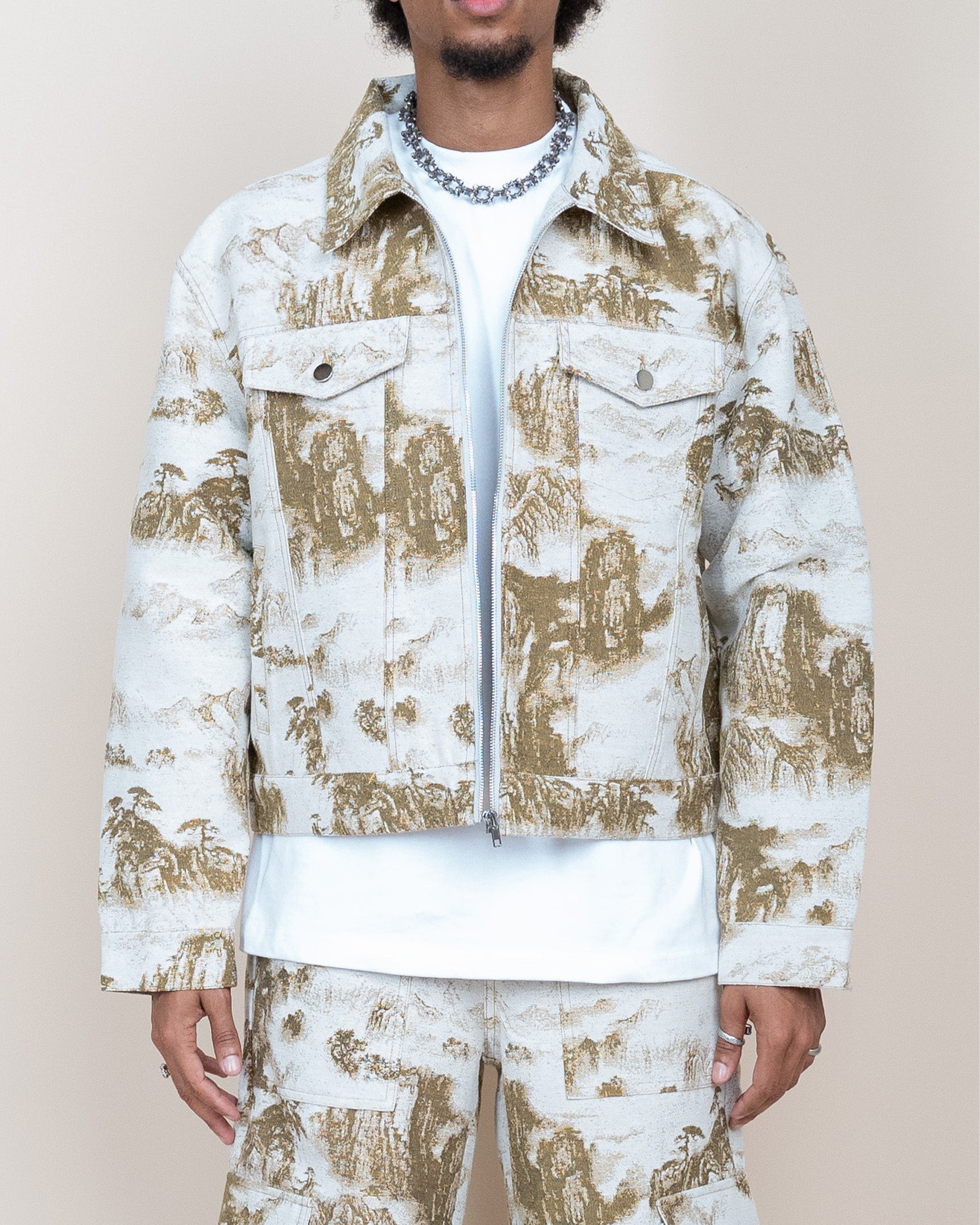 EPTM TAPESTRY JACKET - KHAKI