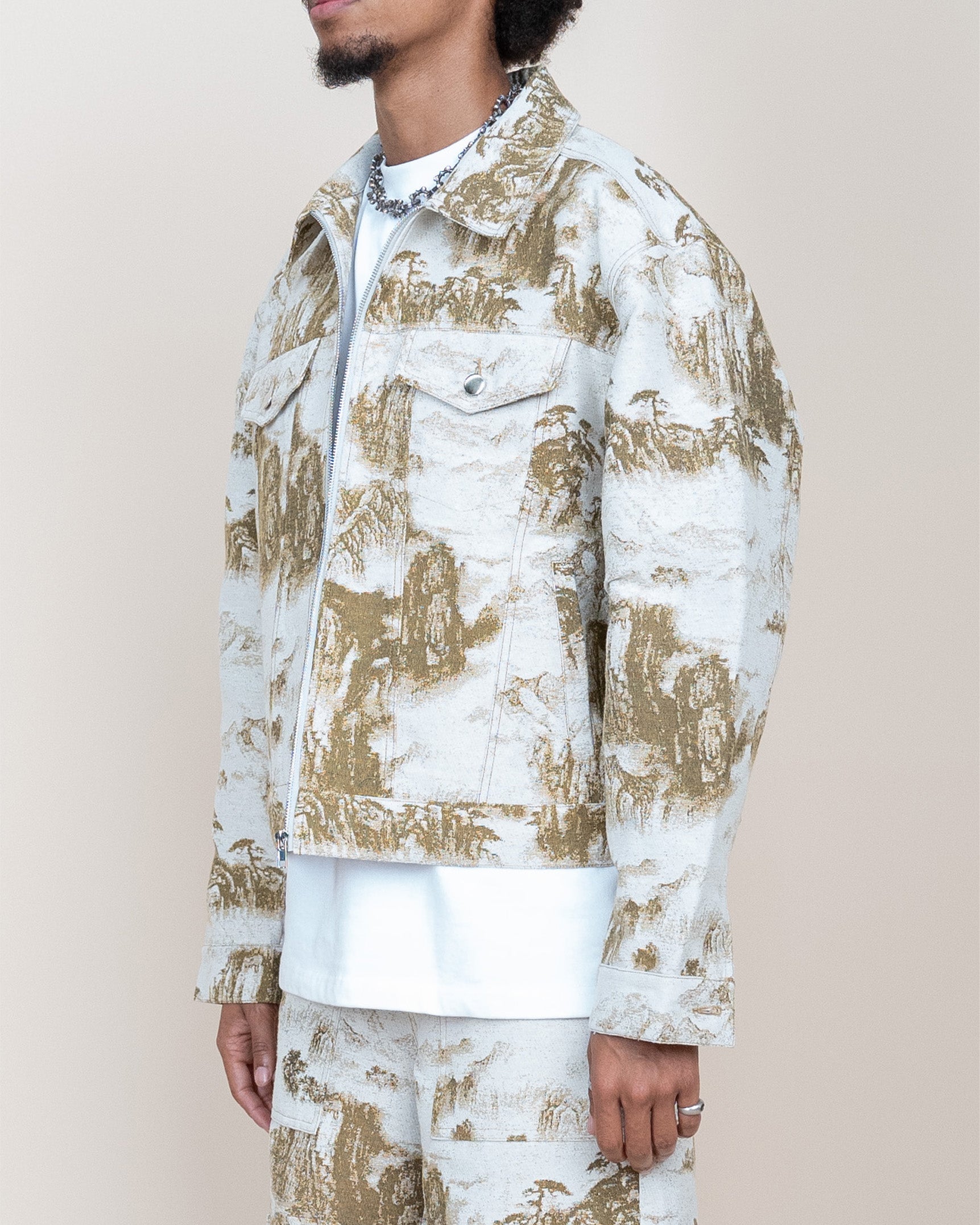 EPTM TAPESTRY JACKET - KHAKI