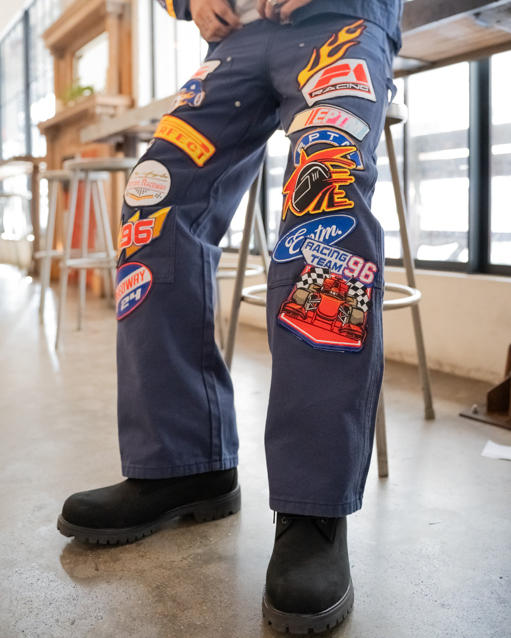 TURBO CARPENTER PANTS - NAVY