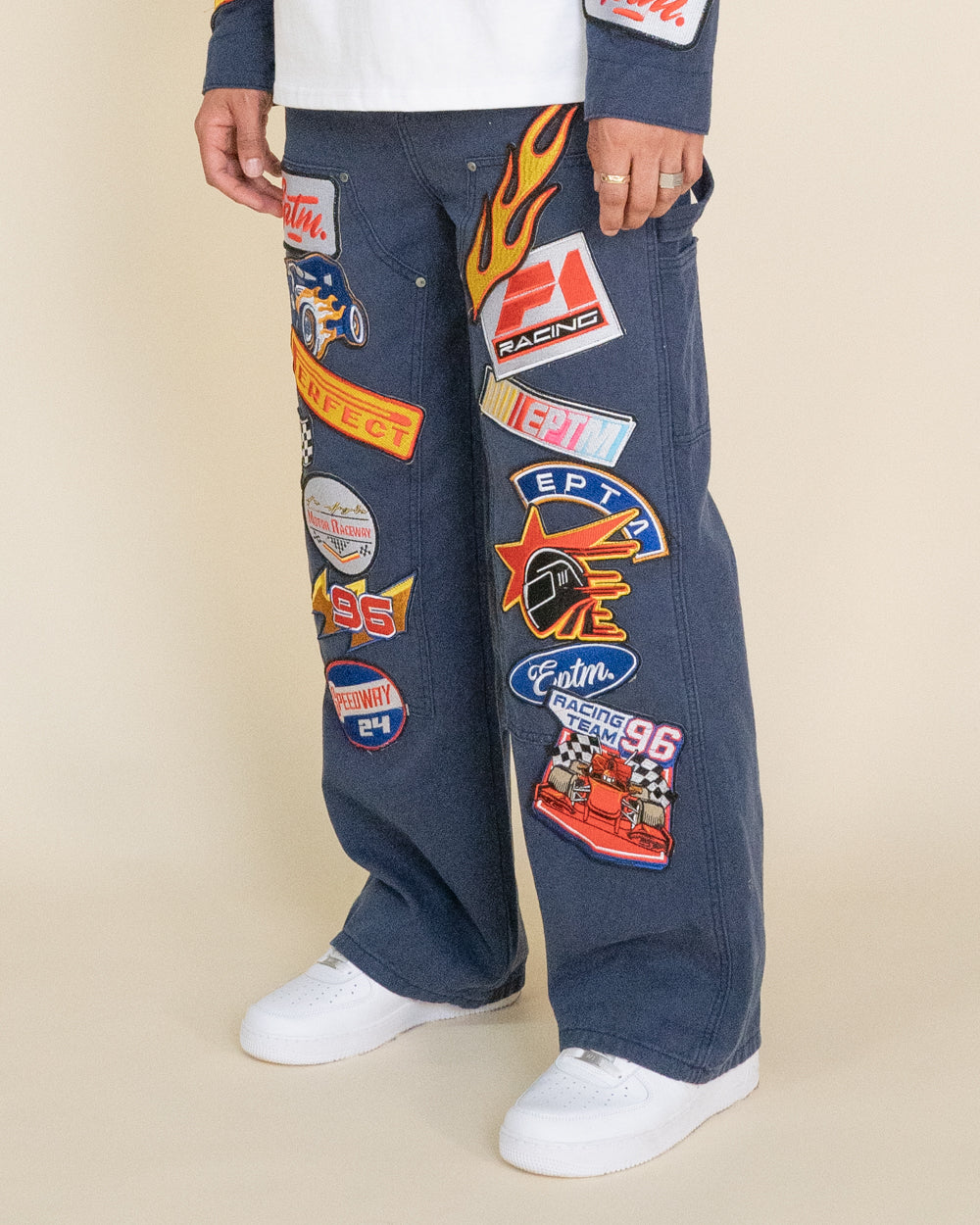 TURBO CARPENTER PANTS - NAVY