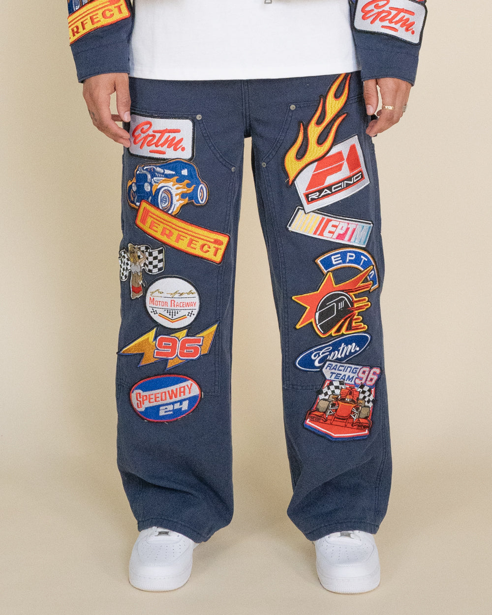 TURBO CARPENTER PANTS - NAVY