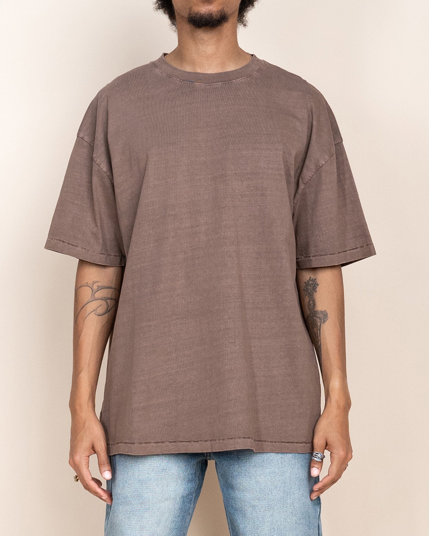 EPTM PERFECT VINTAGE TEE-BROWN