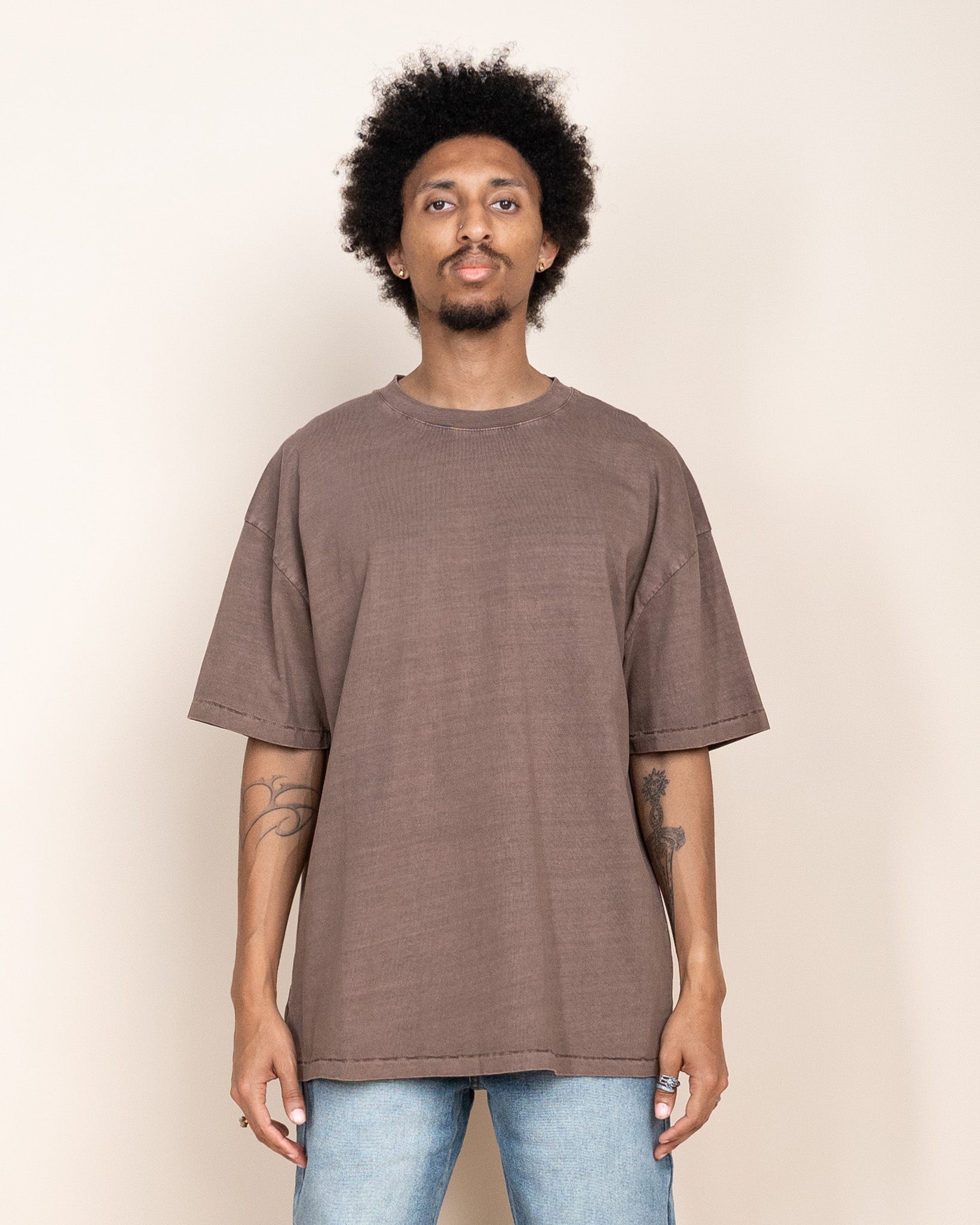 EPTM PERFECT VINTAGE TEE-BROWN