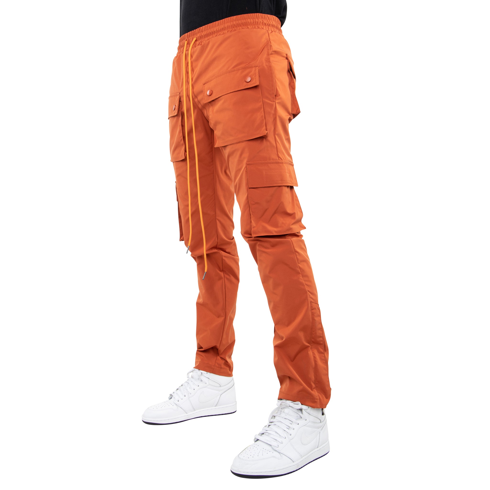Orange Mens Cargo Pants  Clothing  Stylicy India