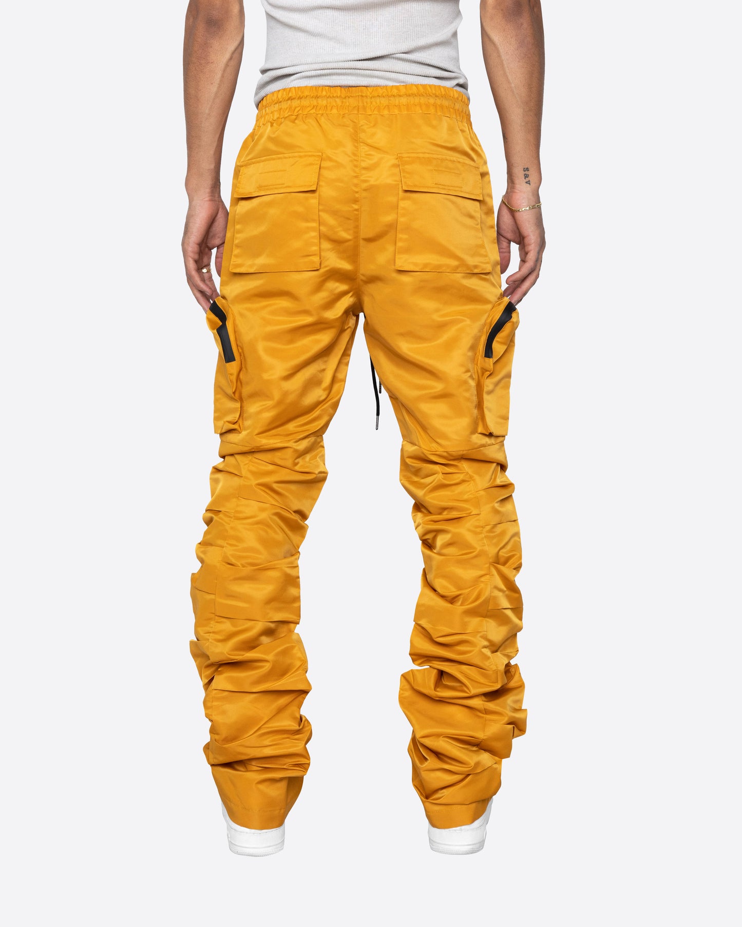 EPTM STACKED FLARE 3.0-MUSTARD