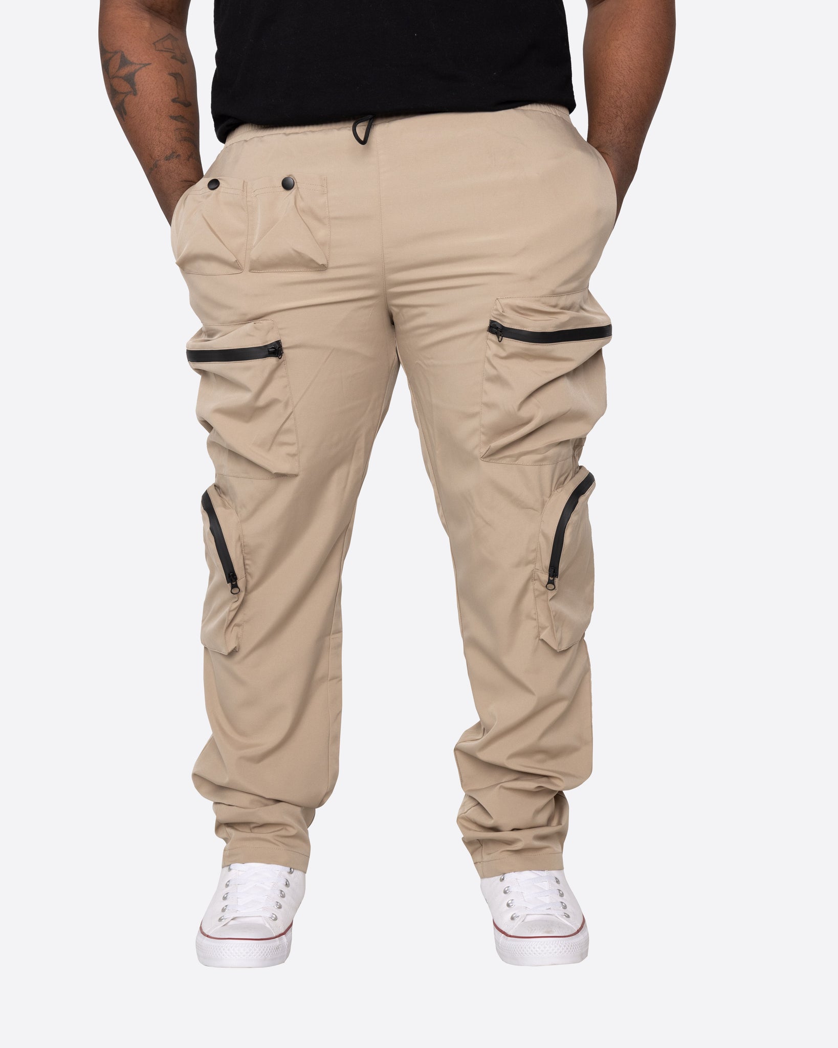 EPTM XLBOYZ COMBAT TRACK PANTS-KHAKI