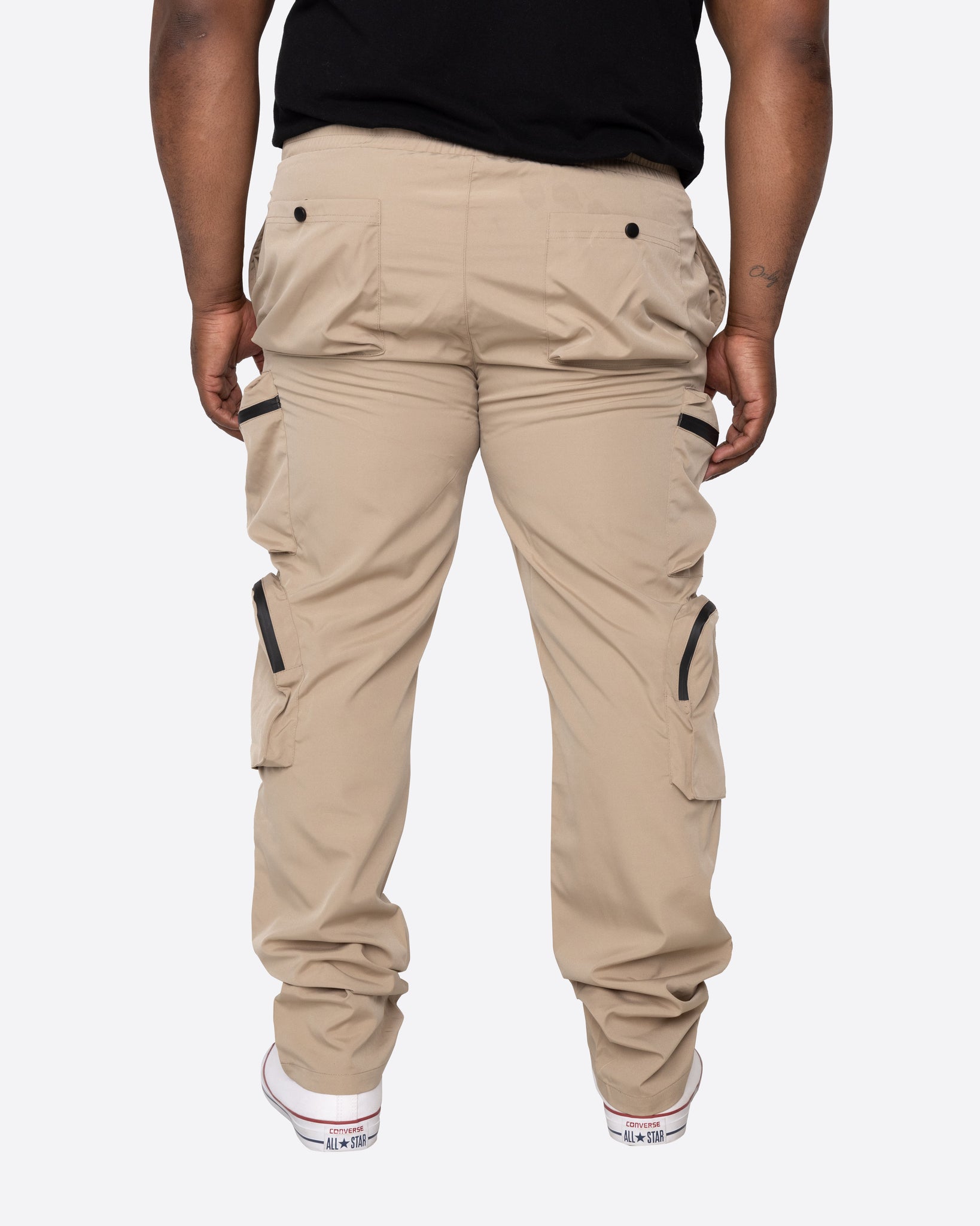 EPTM XLBOYZ COMBAT TRACK PANTS-KHAKI