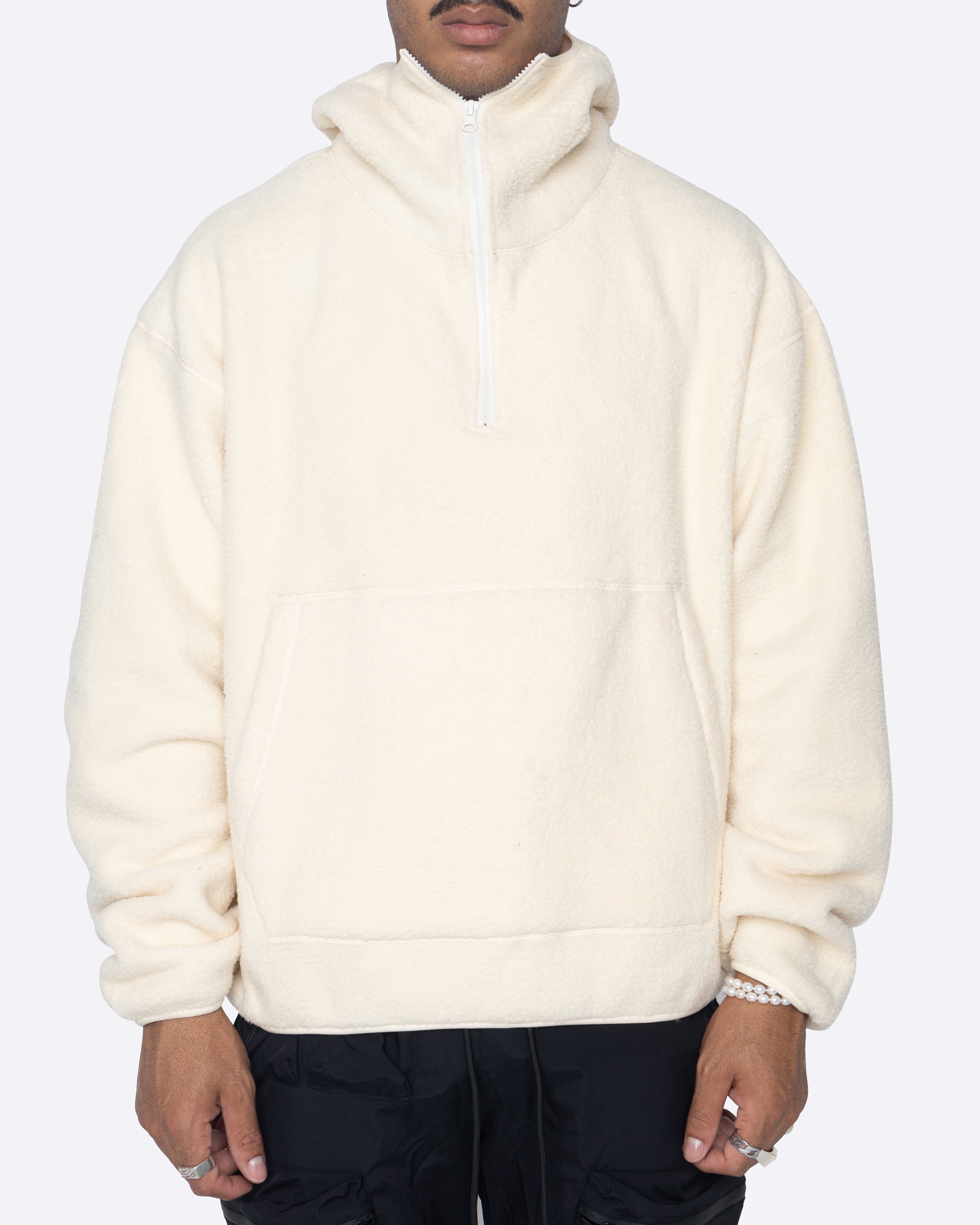 EPTM POLAR HOODIE-CREAM