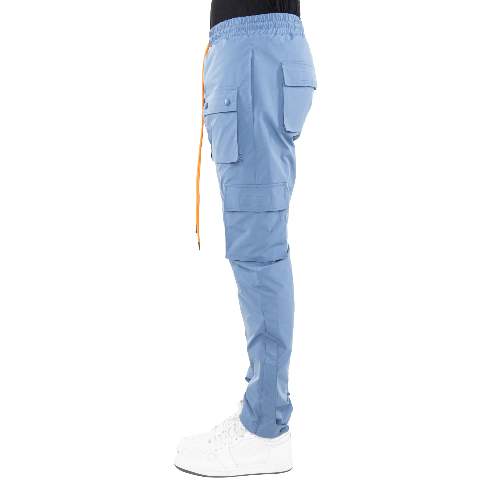 EPTM SNAP CARGO PANTS-SKY BLUE