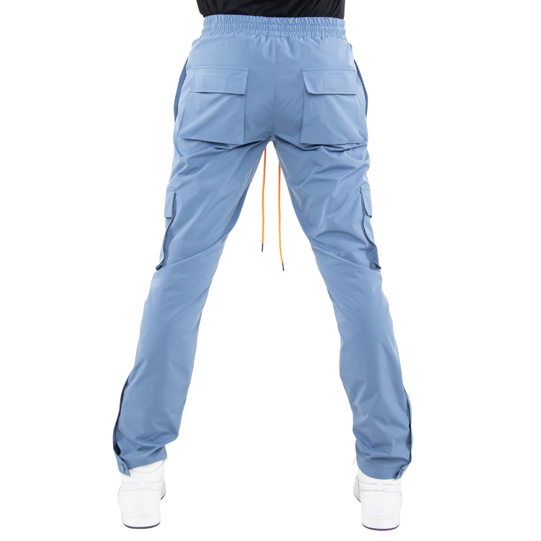 EPTM SNAP CARGO PANTS-SKY BLUE