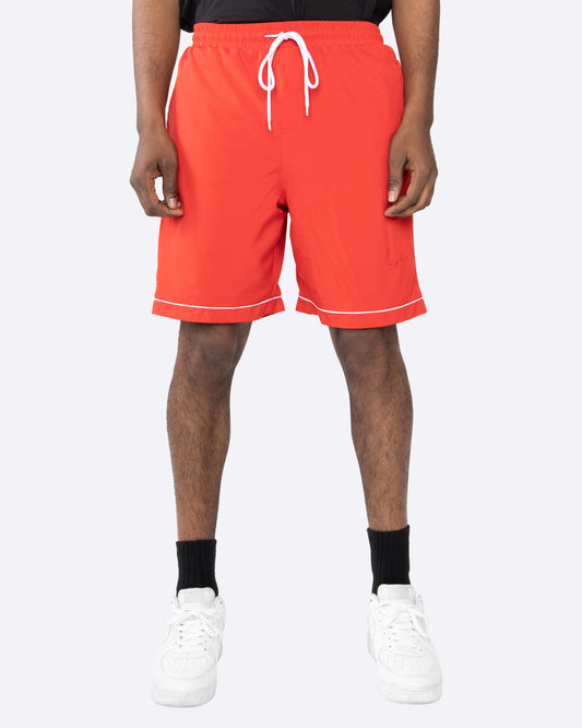 EPTM PIPING SHORTS-RED