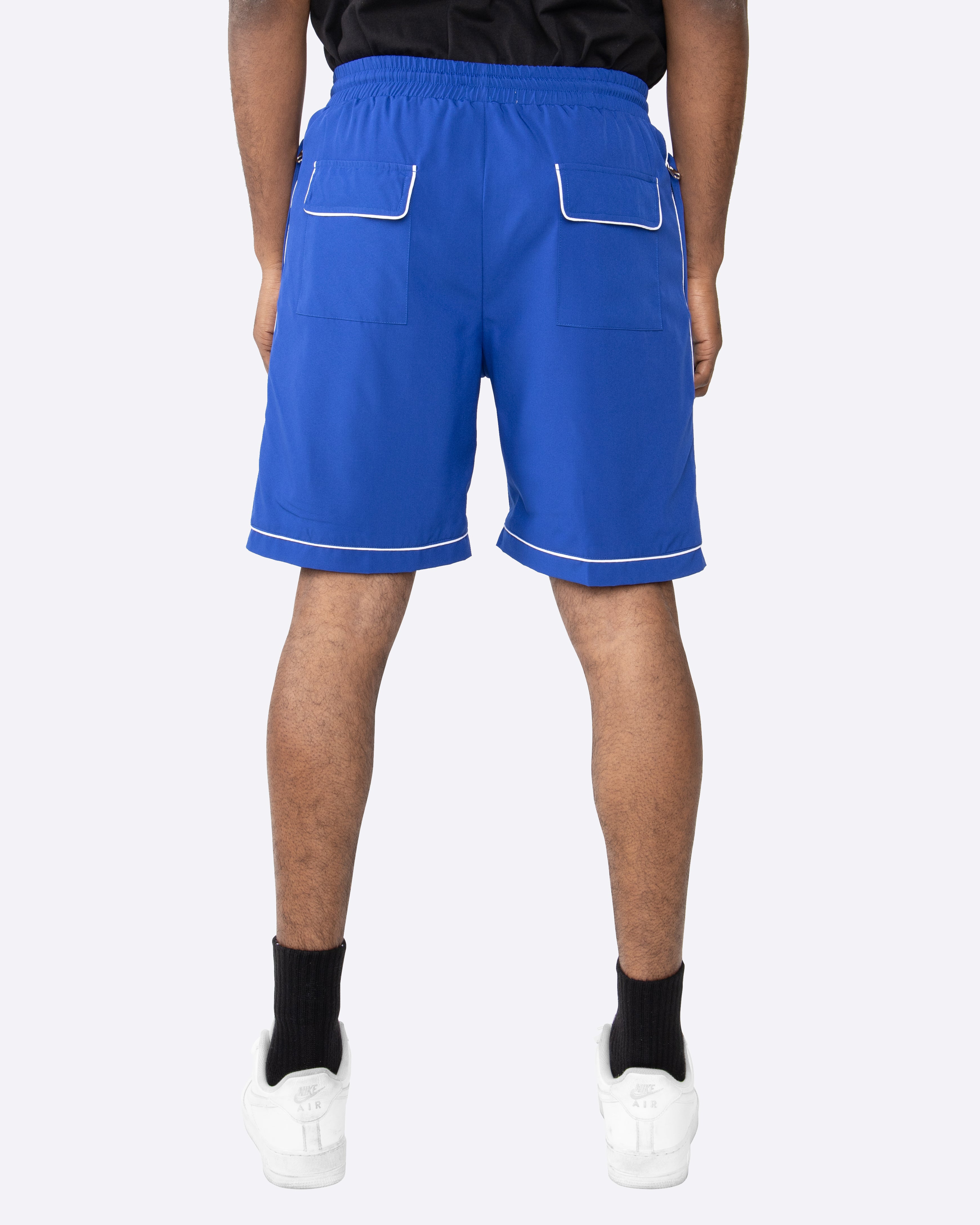 EPTM PIPING SHORTS-BLUE