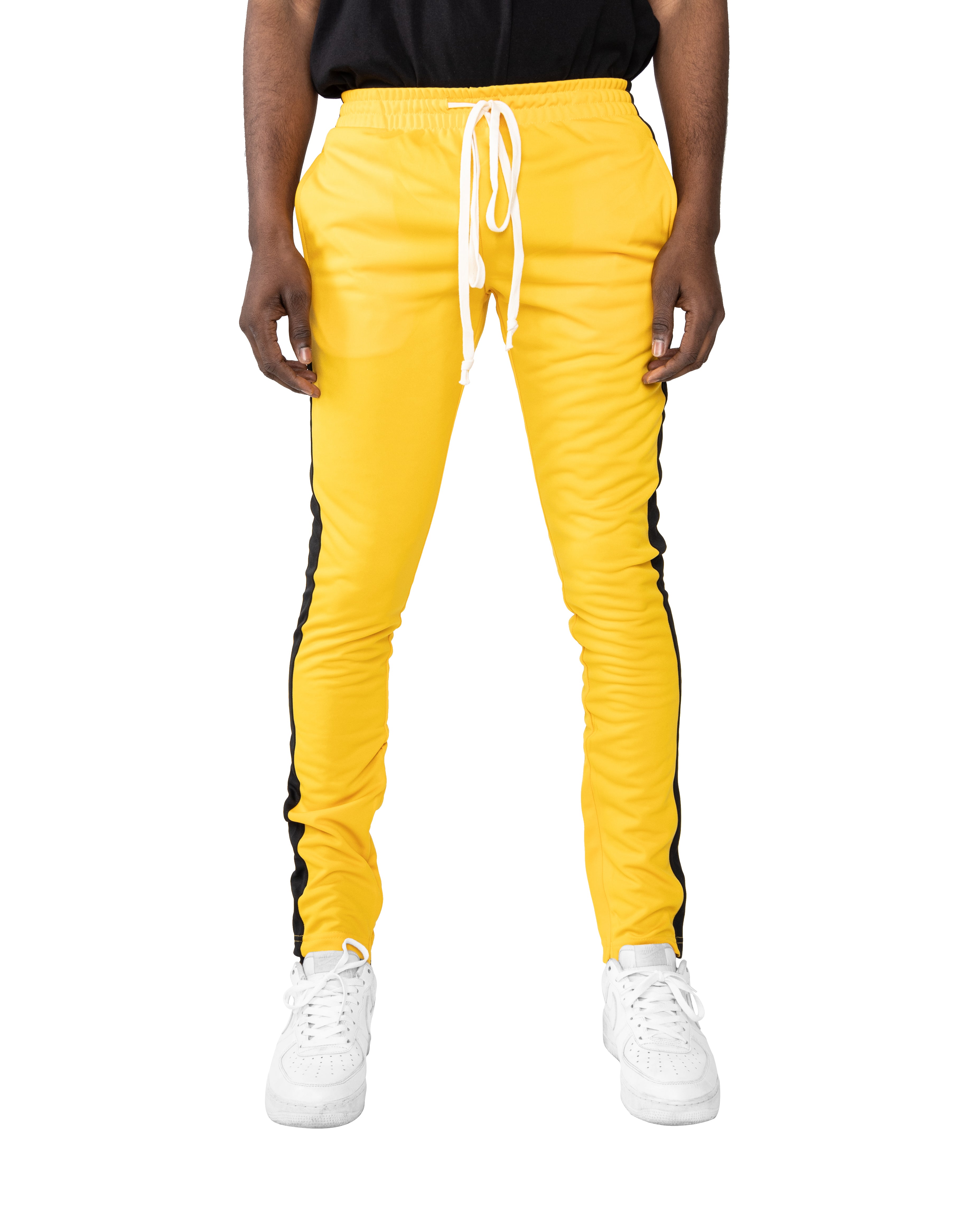 EPTM TRACK PANTS-YELLOW BLACK