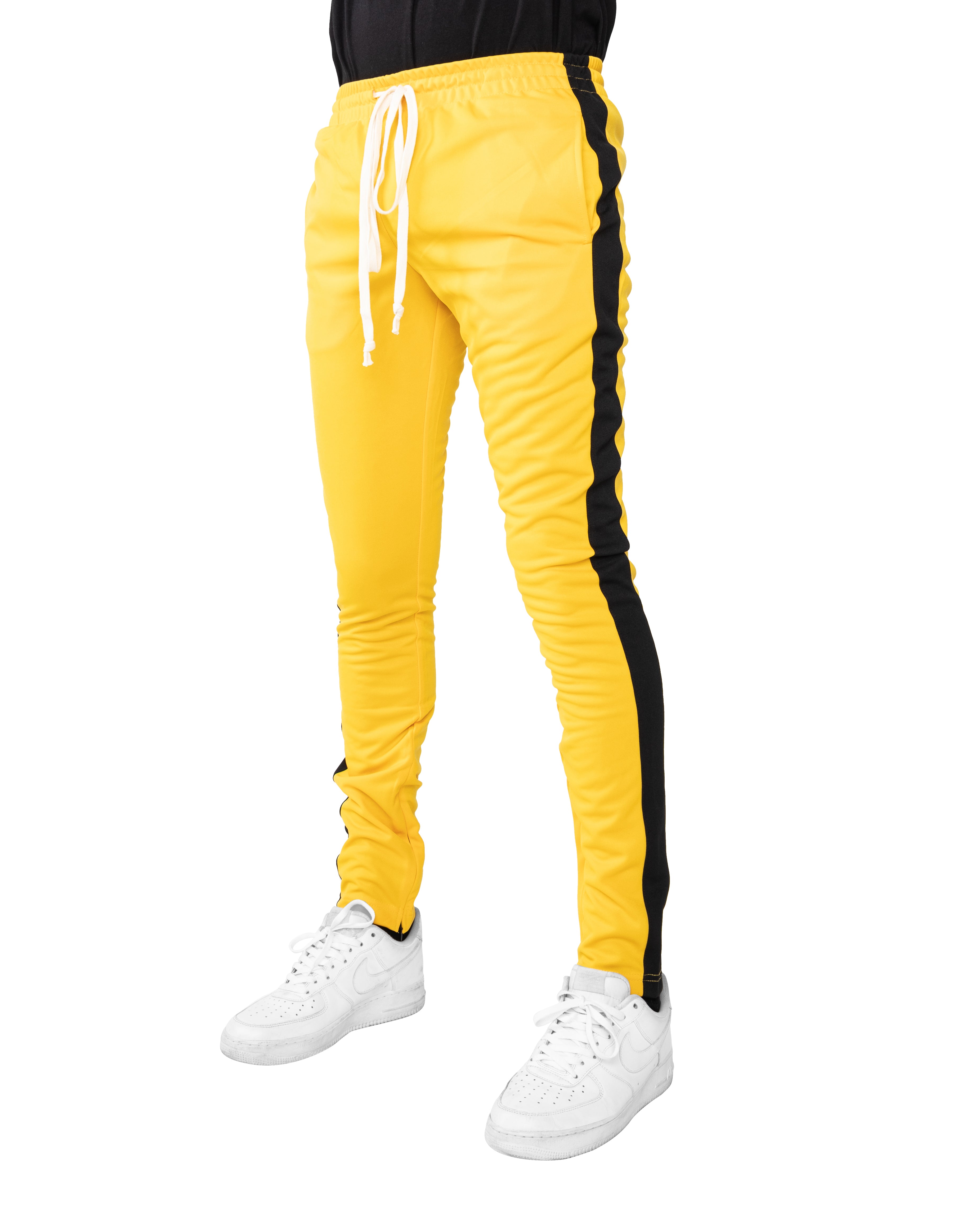 EPTM TRACK PANTS-YELLOW BLACK